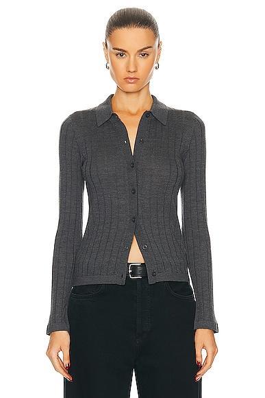 NILI LOTAN Alivia Cardigan in Black - Black. Size S (also in ). Product Image