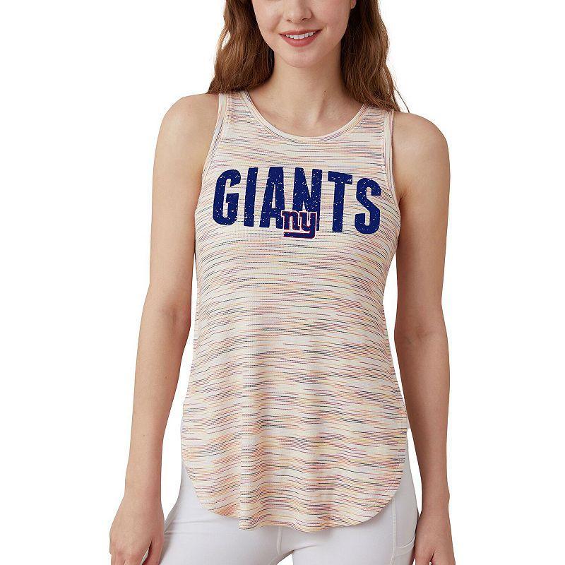 Womens Concepts Sport New York Giants Sunray Multicolor Tri-Blend Tank Top Product Image