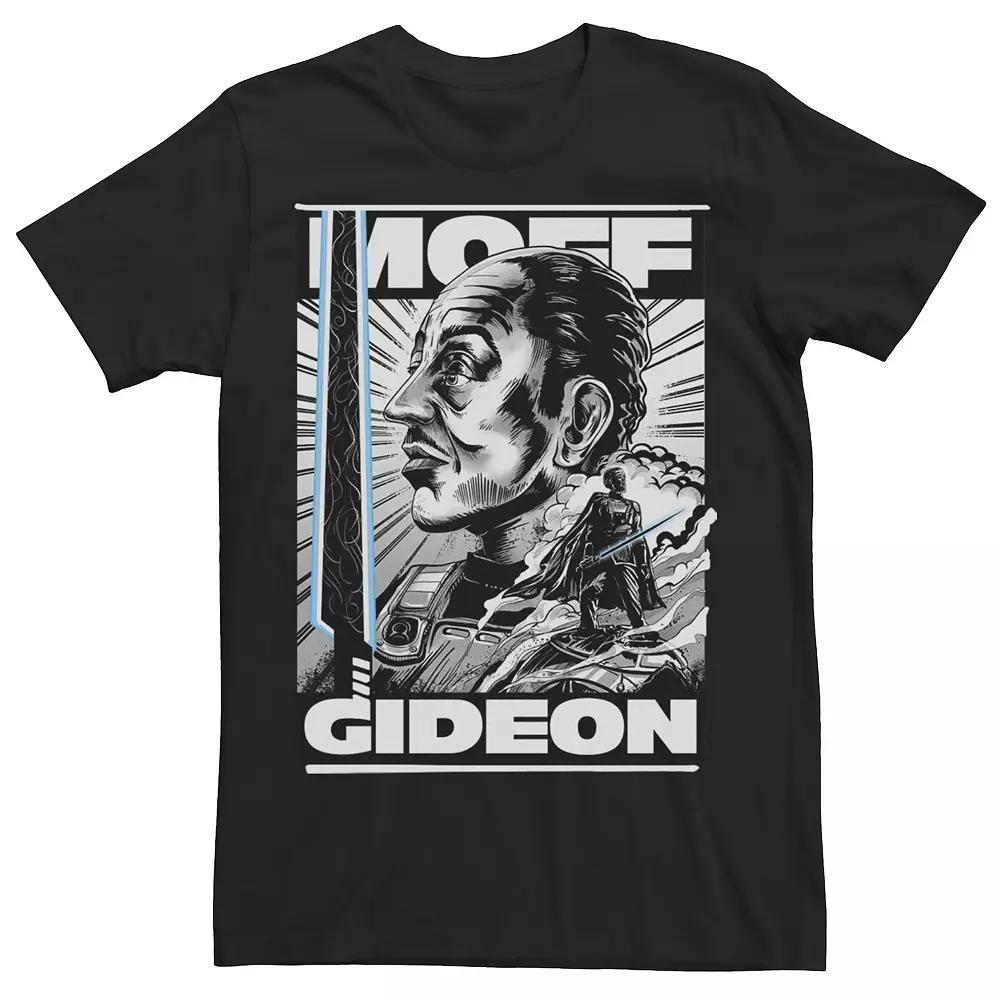 Men's Star Wars The Mandalorian Moff Gideon Collage Tee,  Product Image