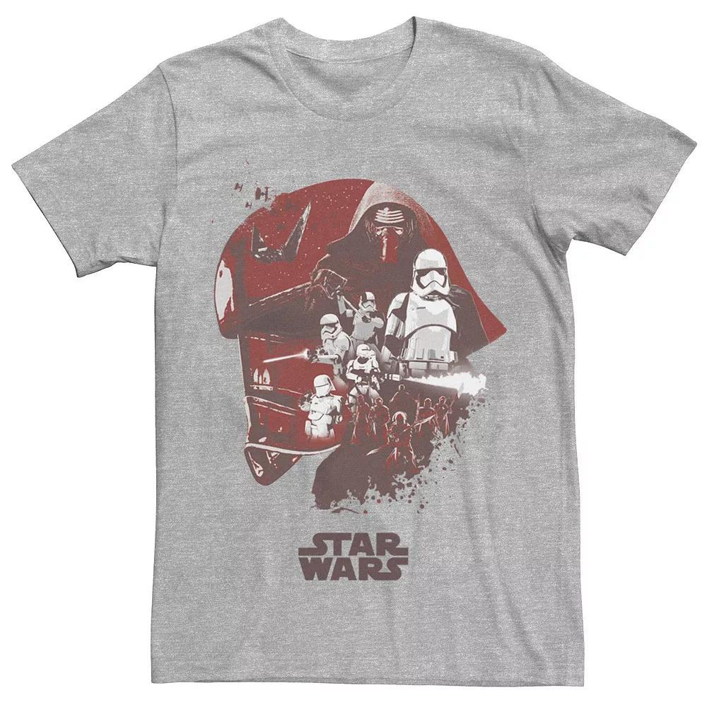 Men's Star Wars: The Last Jedi Captain Phasma Helmet Collage Tee,  Product Image