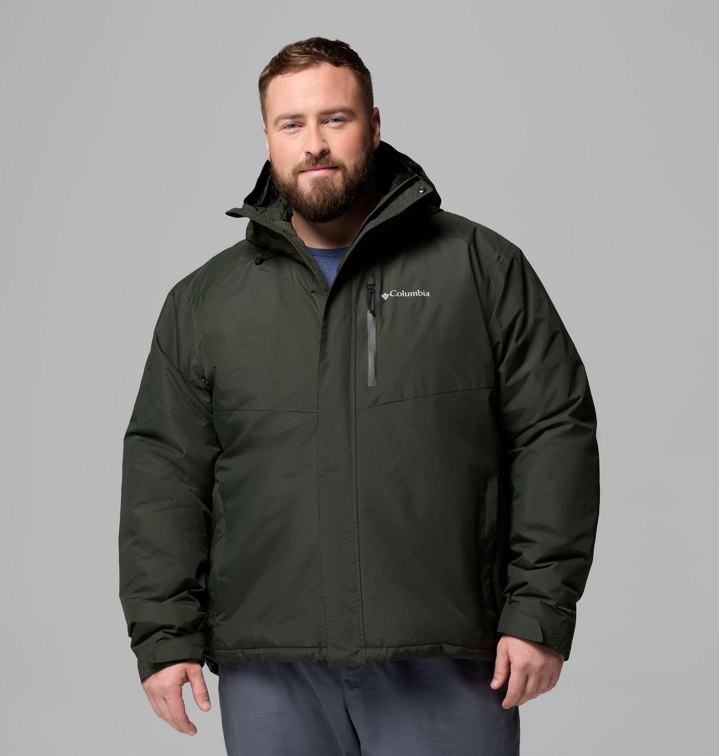 Columbia Mens Cascadian Peaks Insulated Jacket - Big- Product Image