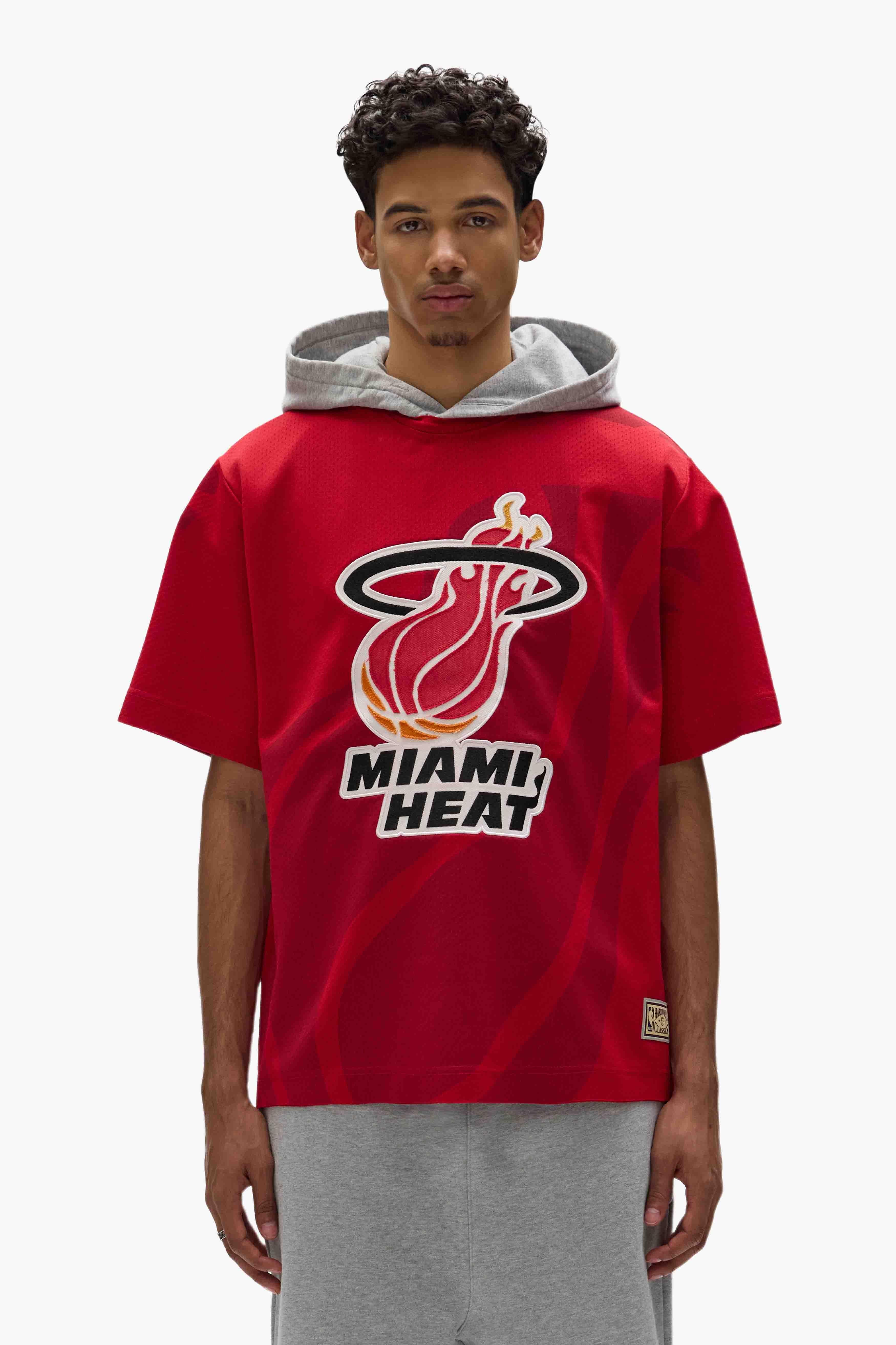 Miami Heat Mesh Tee Male Product Image