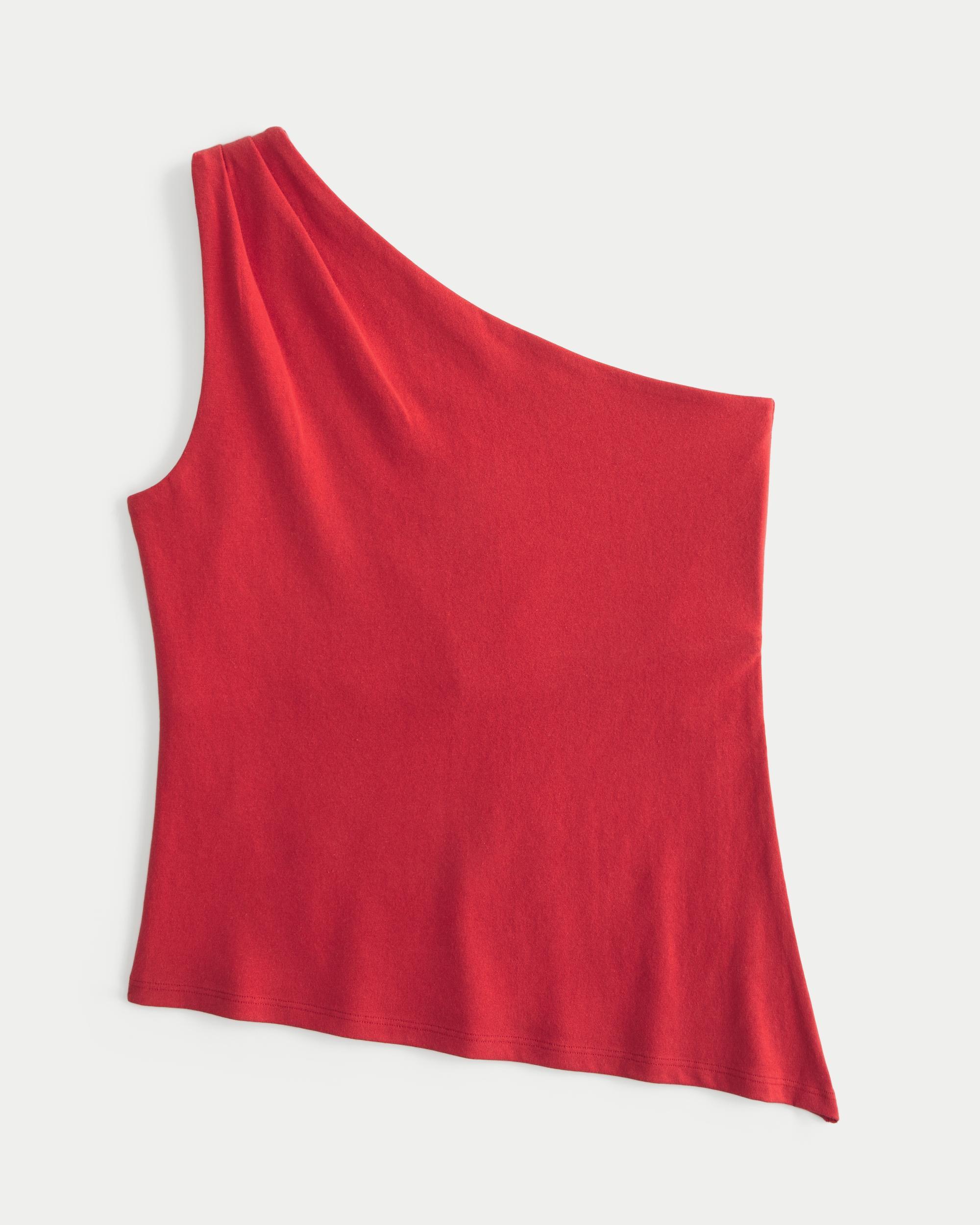 Asymmetrical One-Shoulder Top Product Image