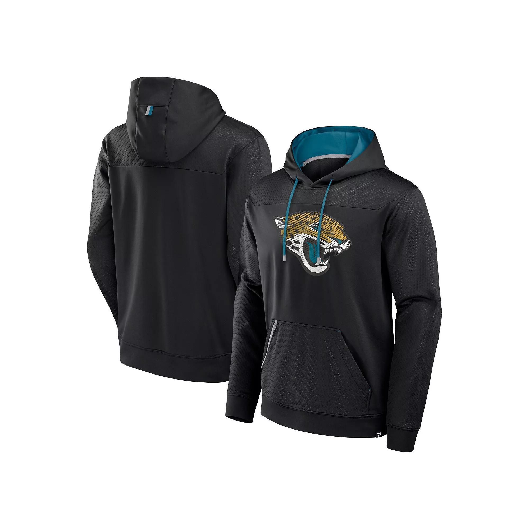 Men's Fanatics Black Oklahoma Sooners Defender Dot Faded Primary Pullover Hoodie,  Product Image