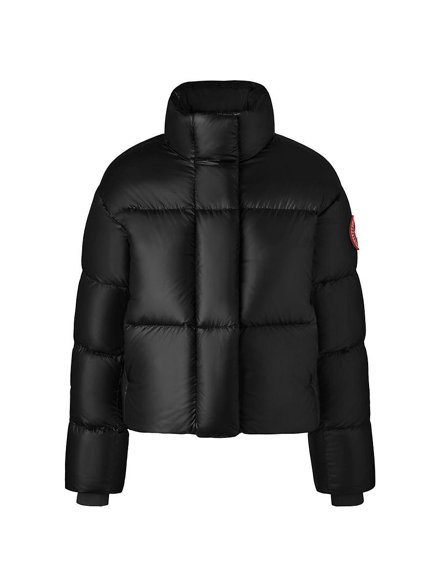 Womens Cypress Cropped Puffer Coat Product Image