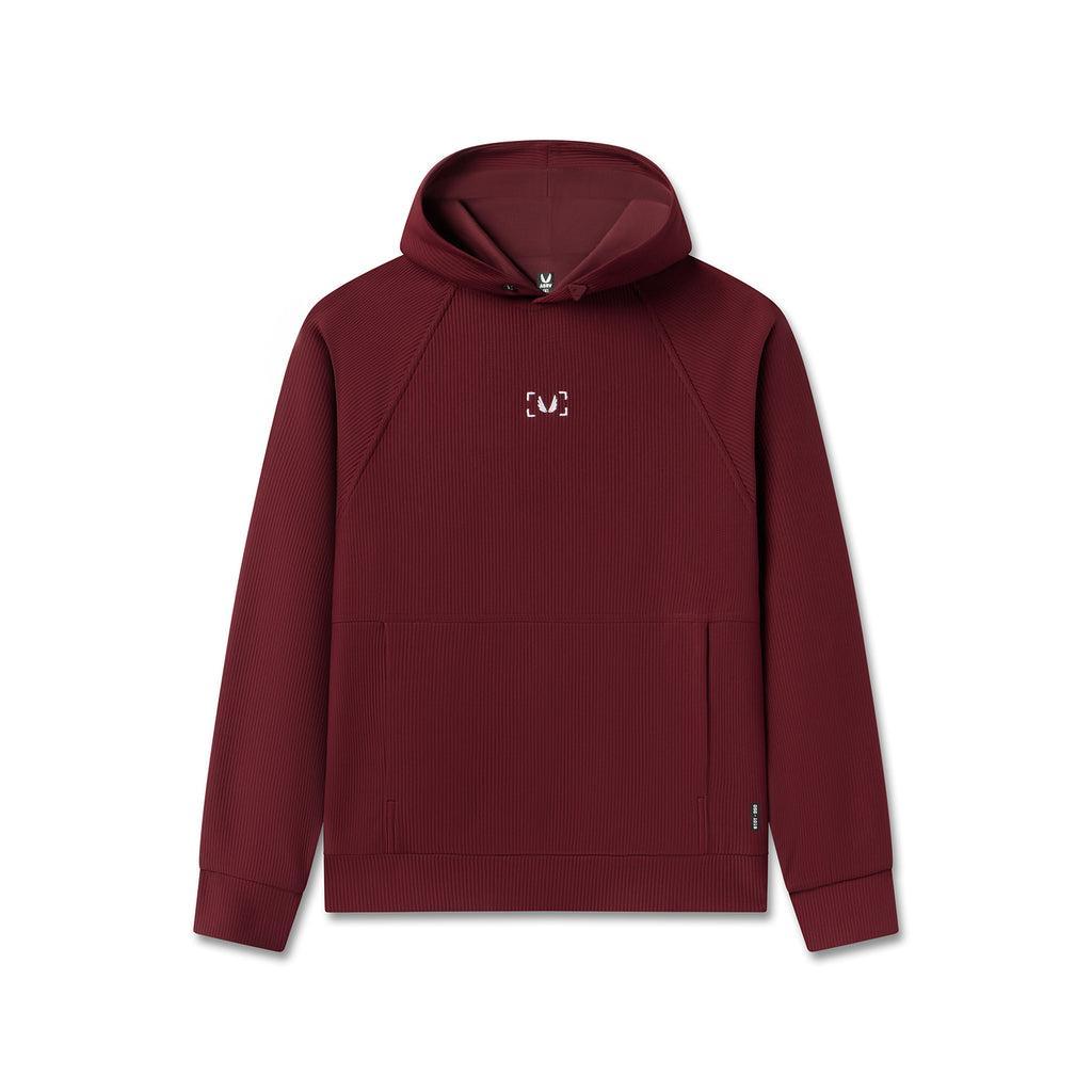 1019. Deltapeak® Oversized Hoodie - Crimson Product Image