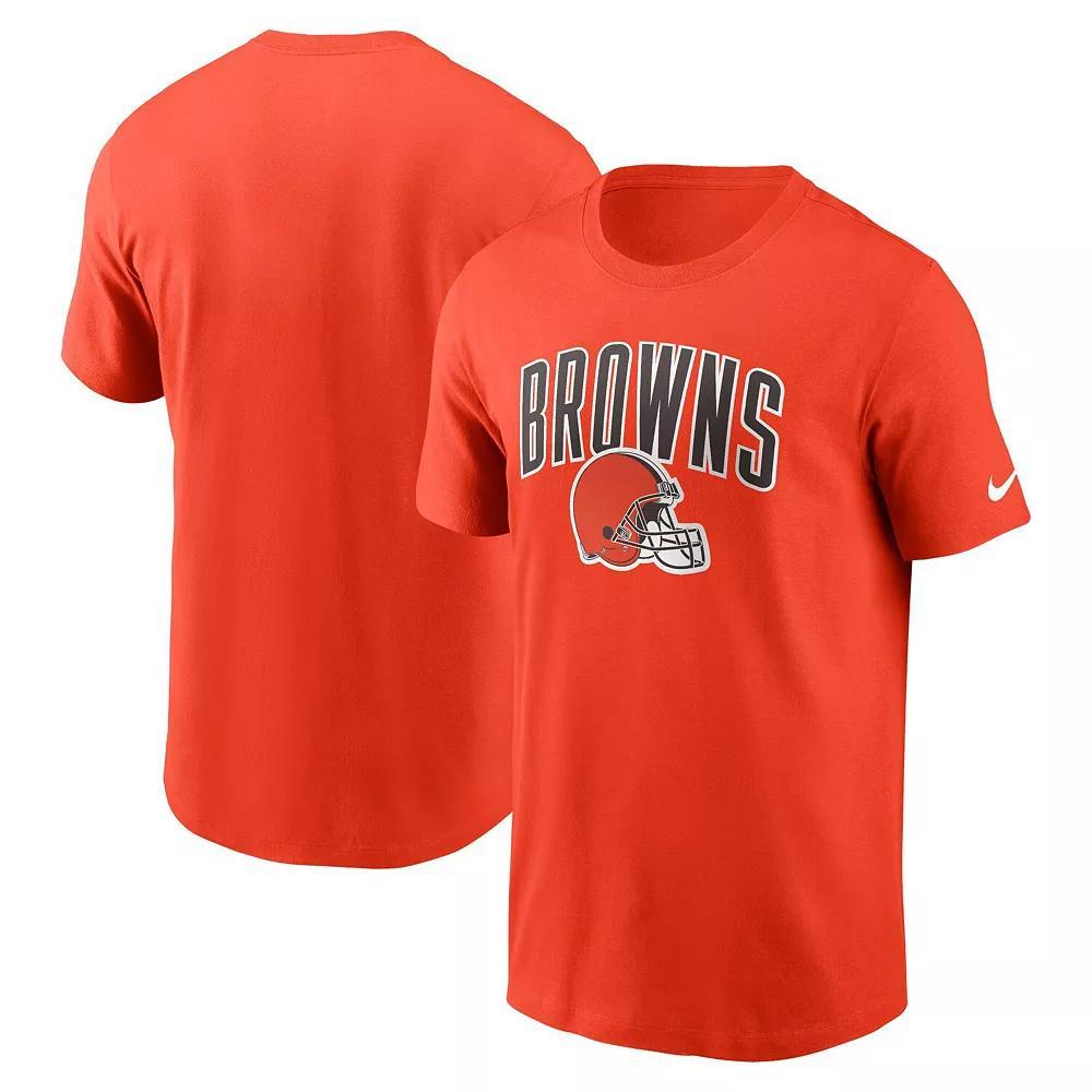 Men's Nike Orange Cleveland Browns Team Athletic T-Shirt, Size: 2XL Product Image