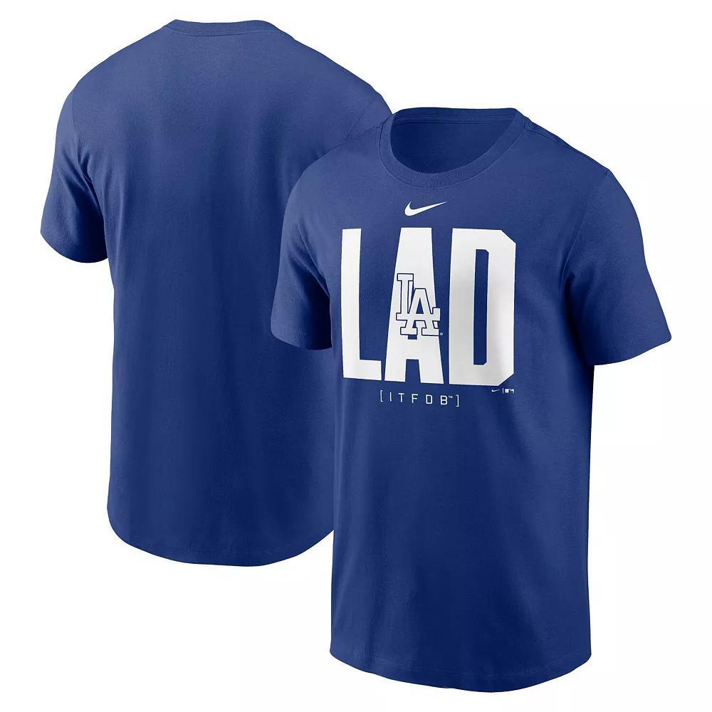 Men's Nike Royal Los Angeles Dodgers Scoreboard T-Shirt,  Product Image