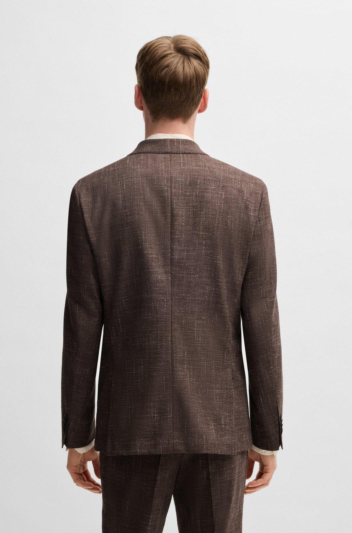 Two-piece suit in patterned tweed Product Image