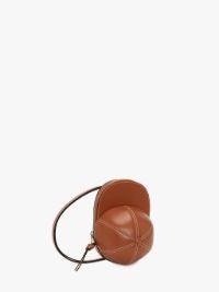 MEDIUM CAP BAG - LEATHER CROSSBODY BAG in brown | JW Anderson US  Product Image