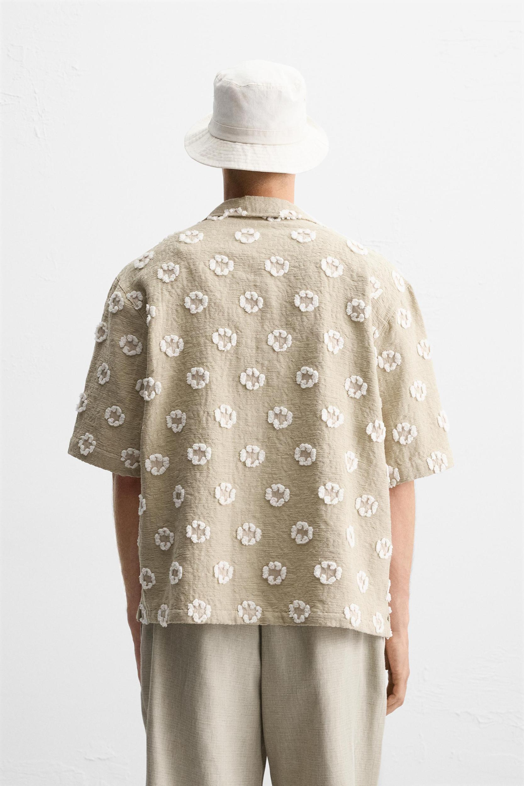 TEXTURED JACQUARD SHIRT Product Image