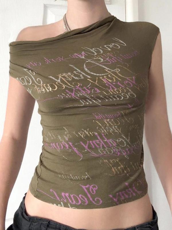 Graphic Print Short Sleeve Tee Product Image