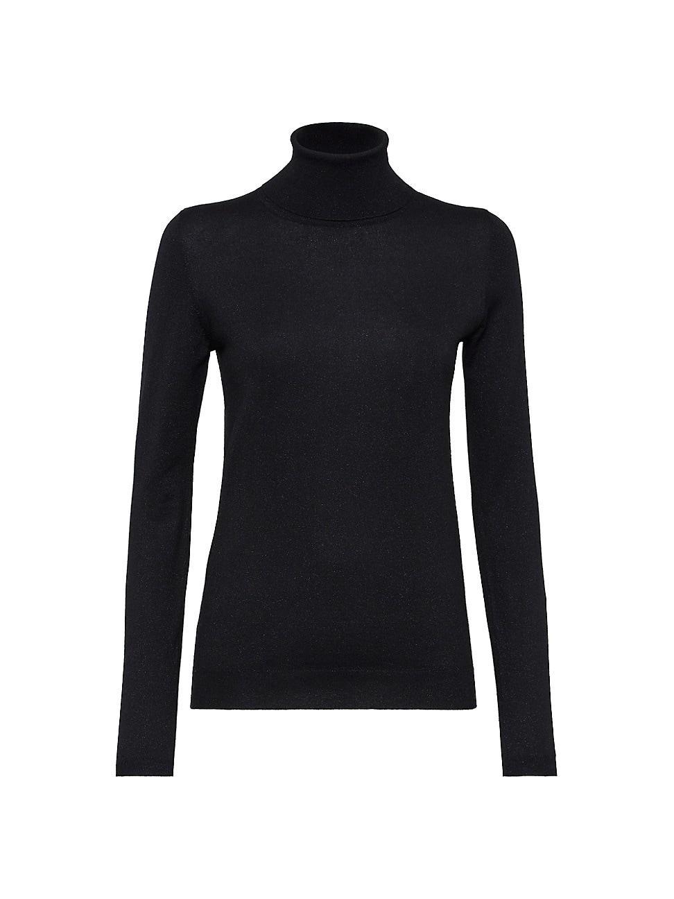 Womens Sparkling Cashmere and Silk Sweater Product Image