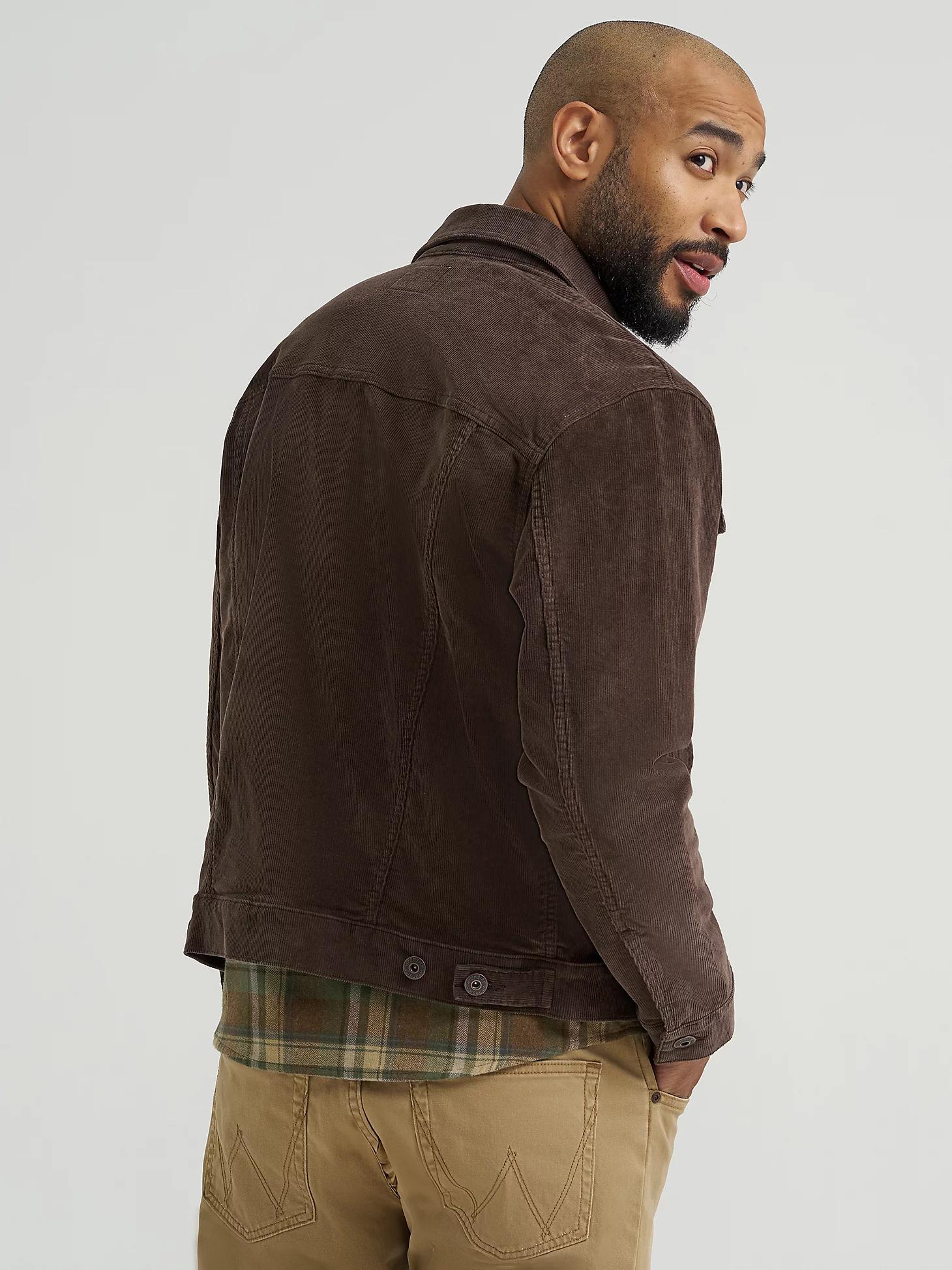 Men's Unlined Corduroy Jacket in Chocolate Product Image