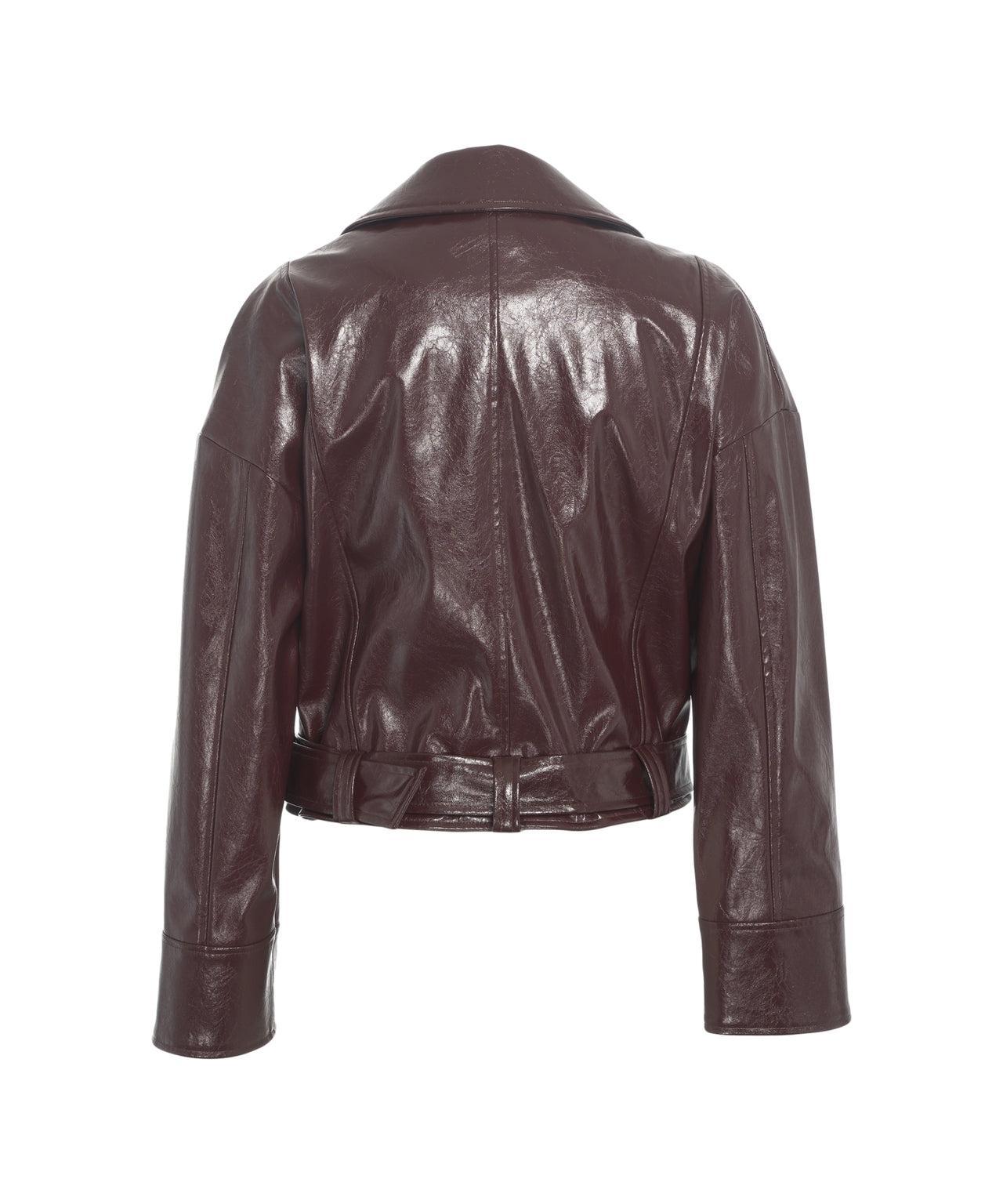 Faux Leather Jacket Product Image