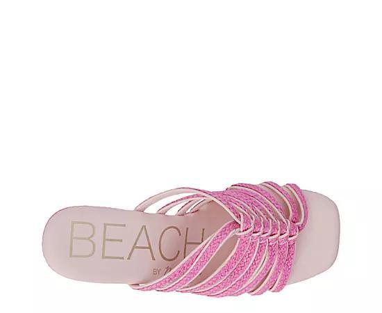 Beach Womens Laney Wedge Raffia Product Image