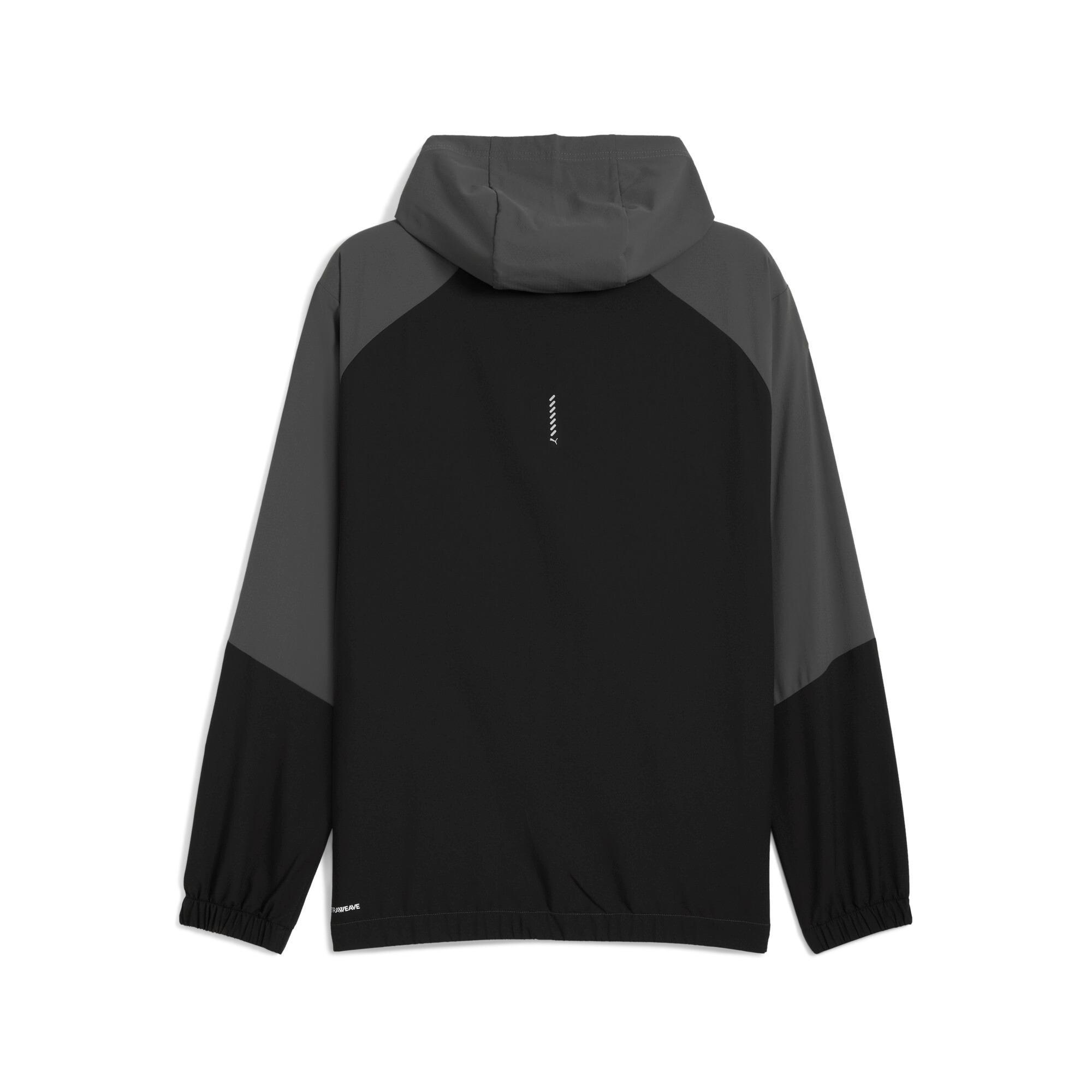 PUMA RUN ULTRAWEAVE HOODED JACKET Men in Dusky Grey Product Image