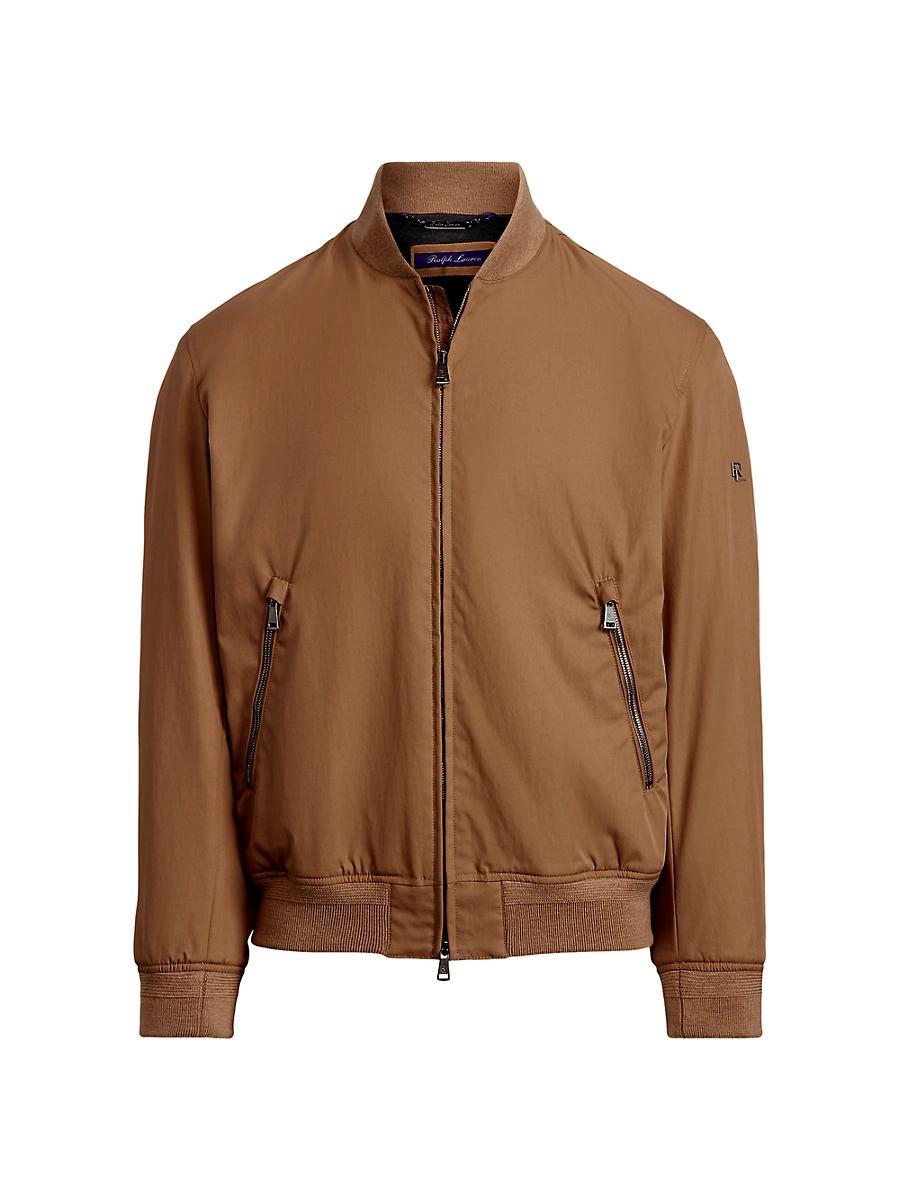 Mens Drayton Cotton-Blend Bomber Jacket Product Image