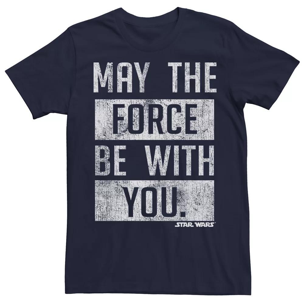 Men's Star Wars May The Force Be With You Blocks Tee,  Product Image