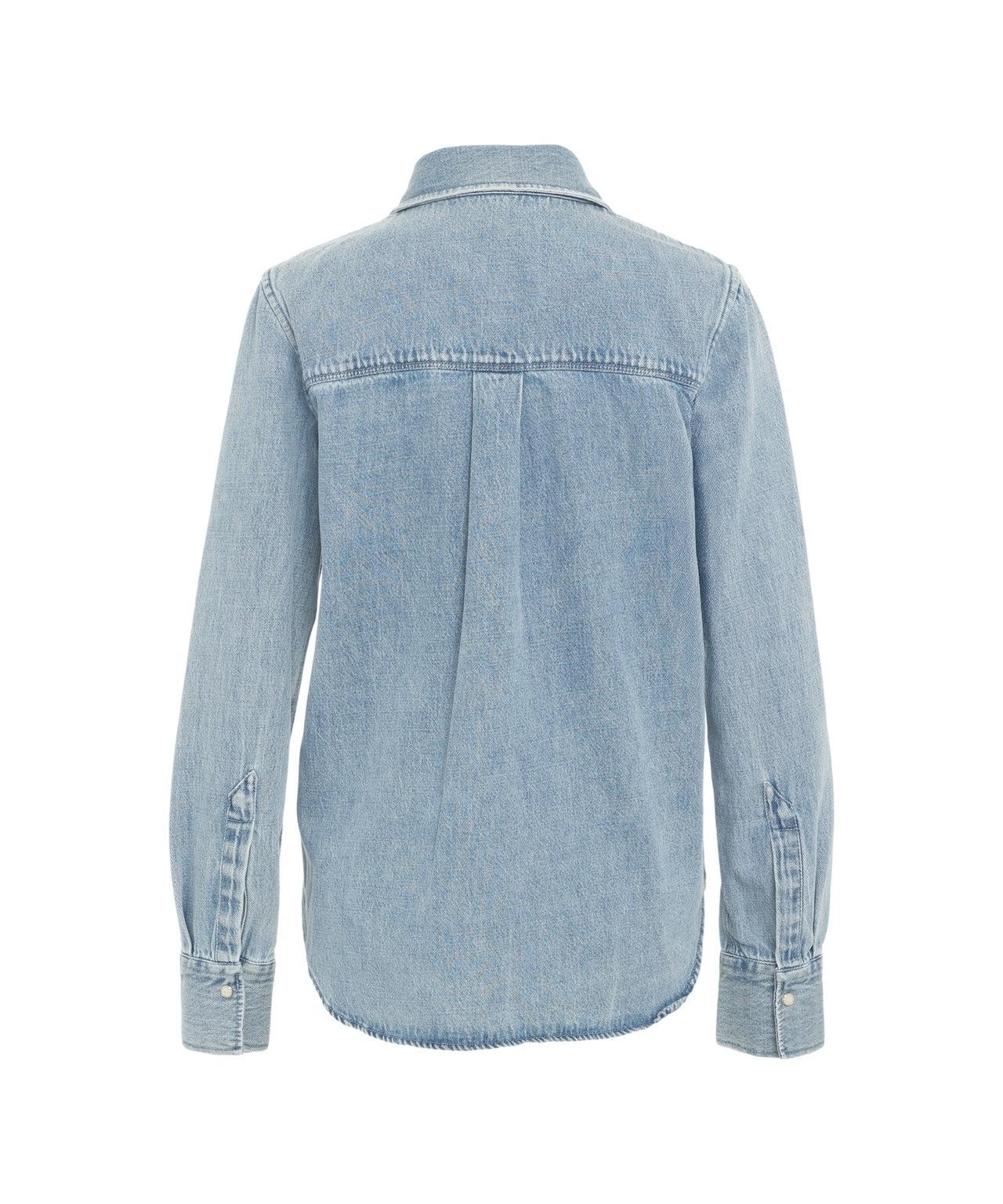 Denim blouse Product Image