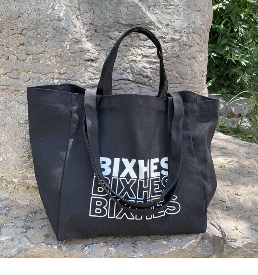 Lettering Tote Bag Product Image