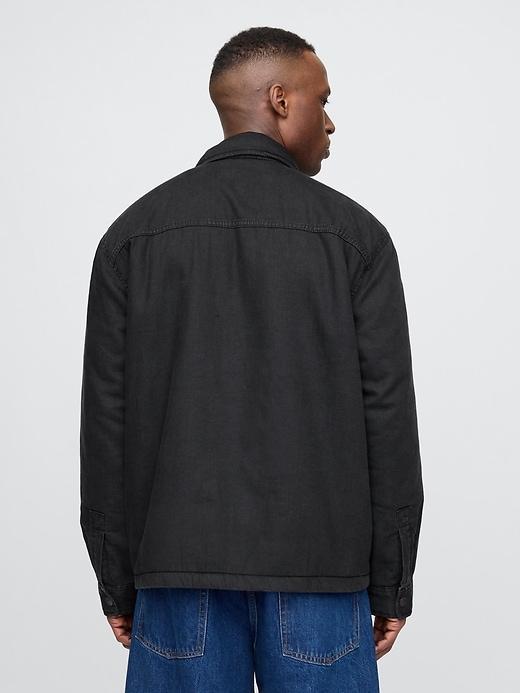 Sherpa-Lined Shirt Jacket Product Image