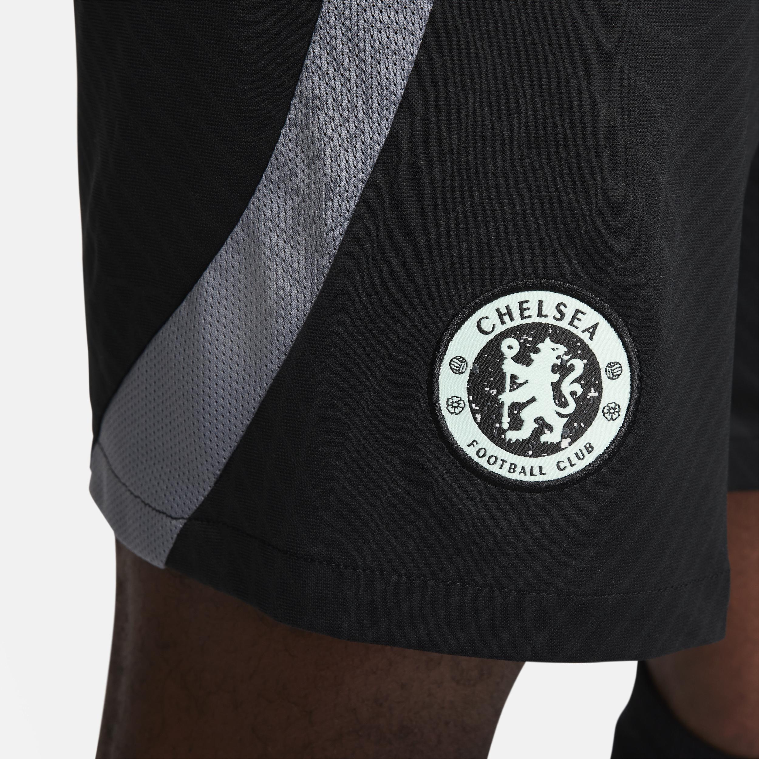 Mens Nike Black Chelsea 2023/24 Strike Performance Shorts Product Image