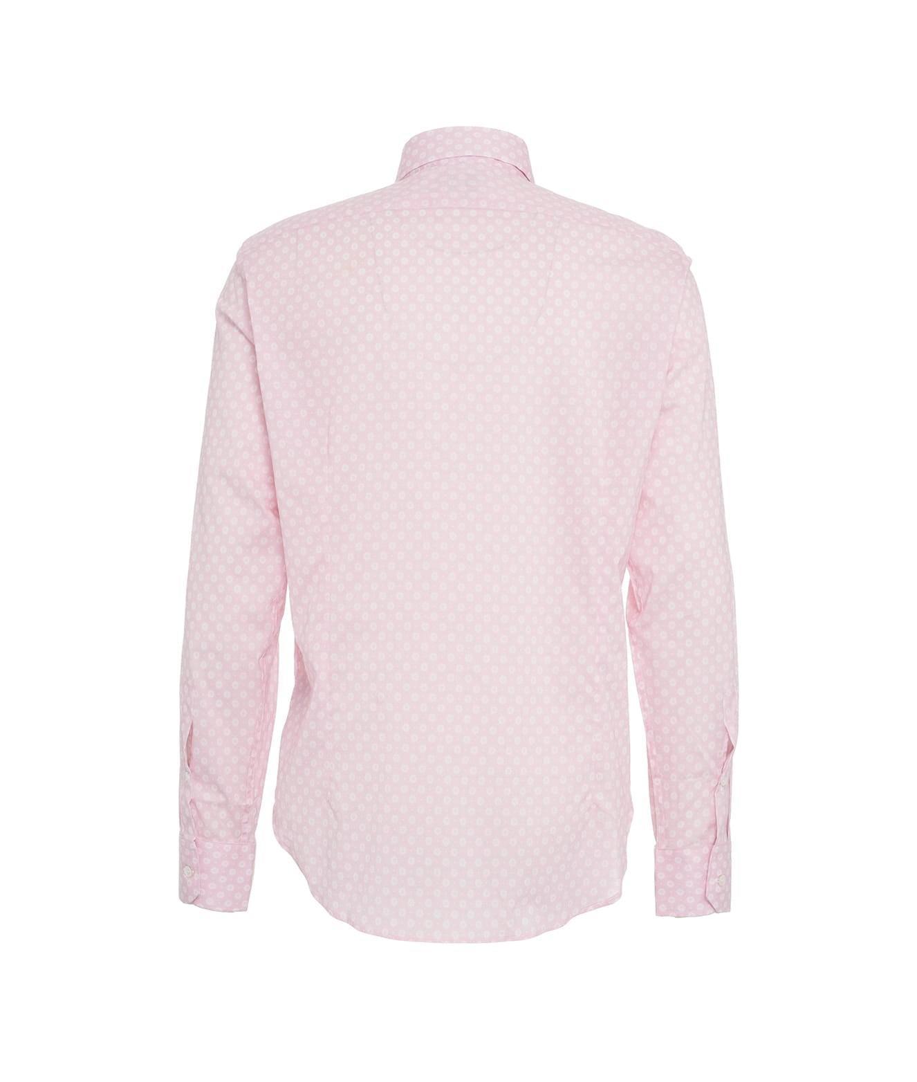 Fine cotton shirt with floral pattern Product Image