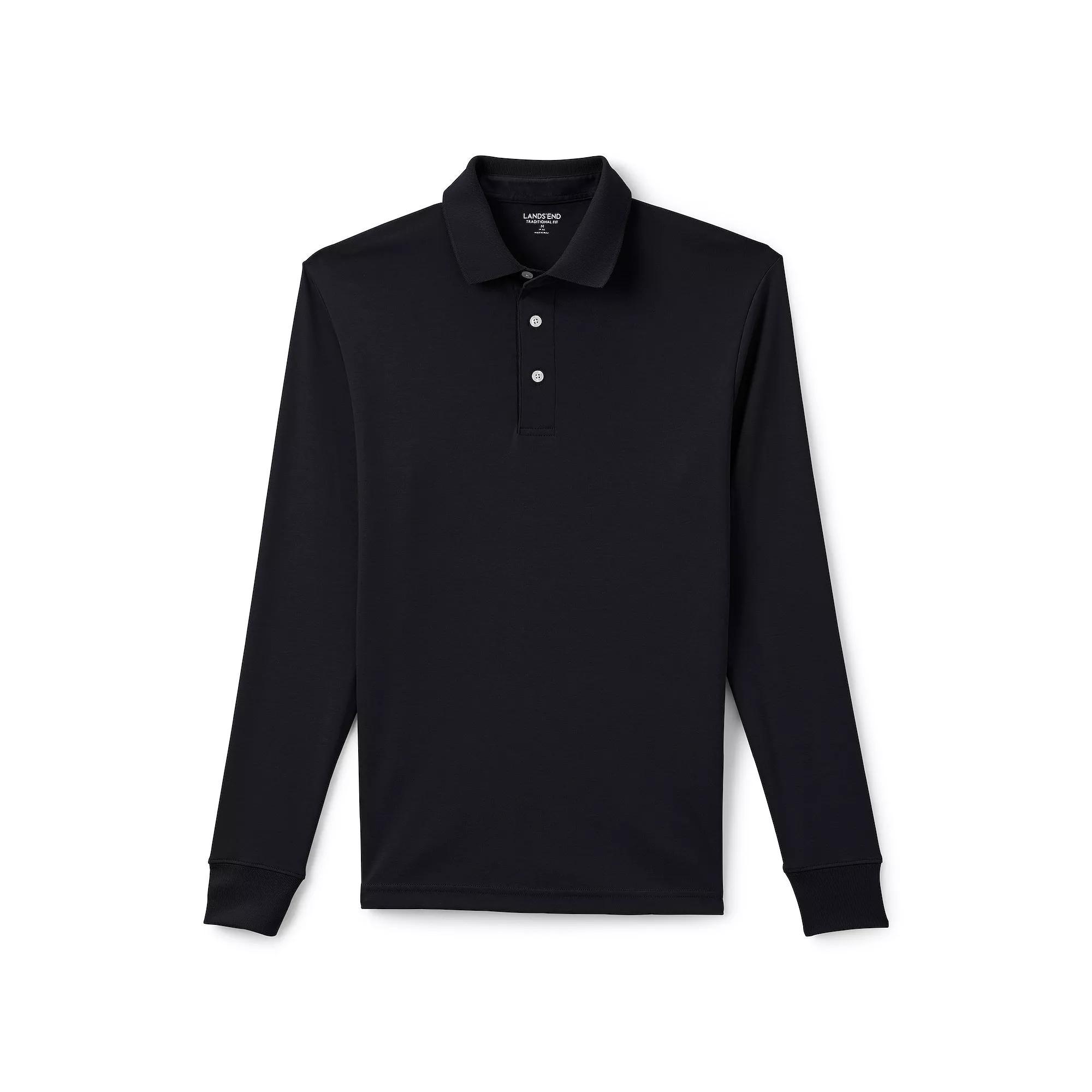 Big & Tall Lands' End Classic-Fit Supima Interlock Polo, Men's,  Product Image