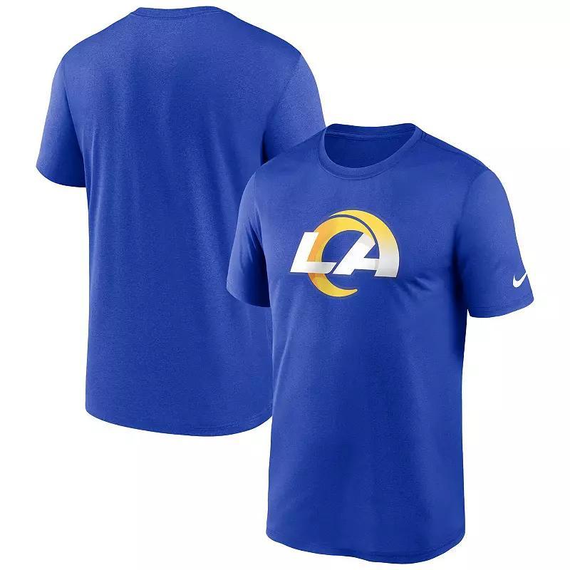 Men's Nike Royal Los Angeles Rams Legend Logo Performance T-Shirt,  Product Image