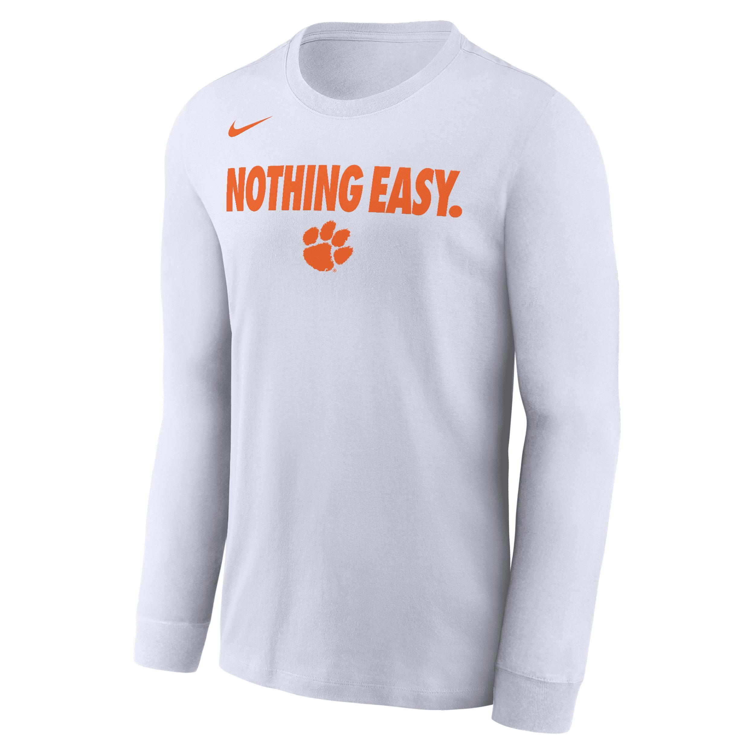 Clemson Nike Men's College Long-Sleeve T-Shirt Product Image
