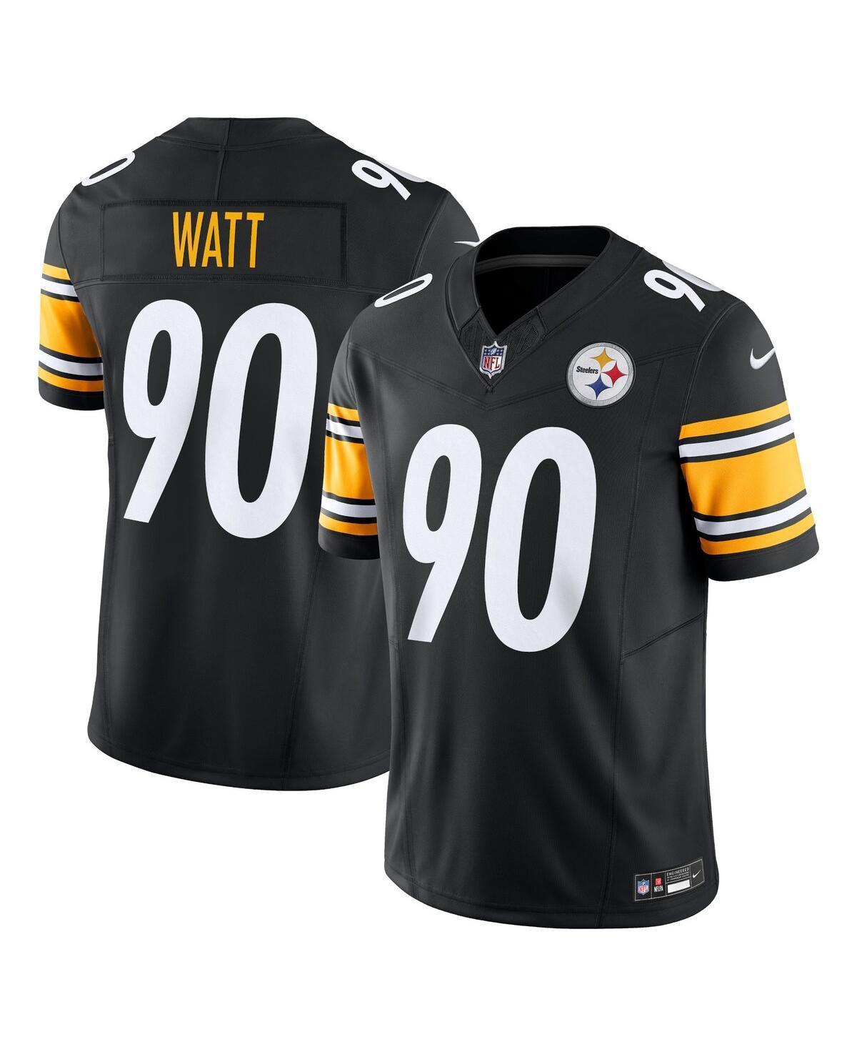 Men's Nike T.J. Watt Black Pittsburgh Steelers Vapor F.U.S.E. Limited Jersey, Size: Medium Product Image