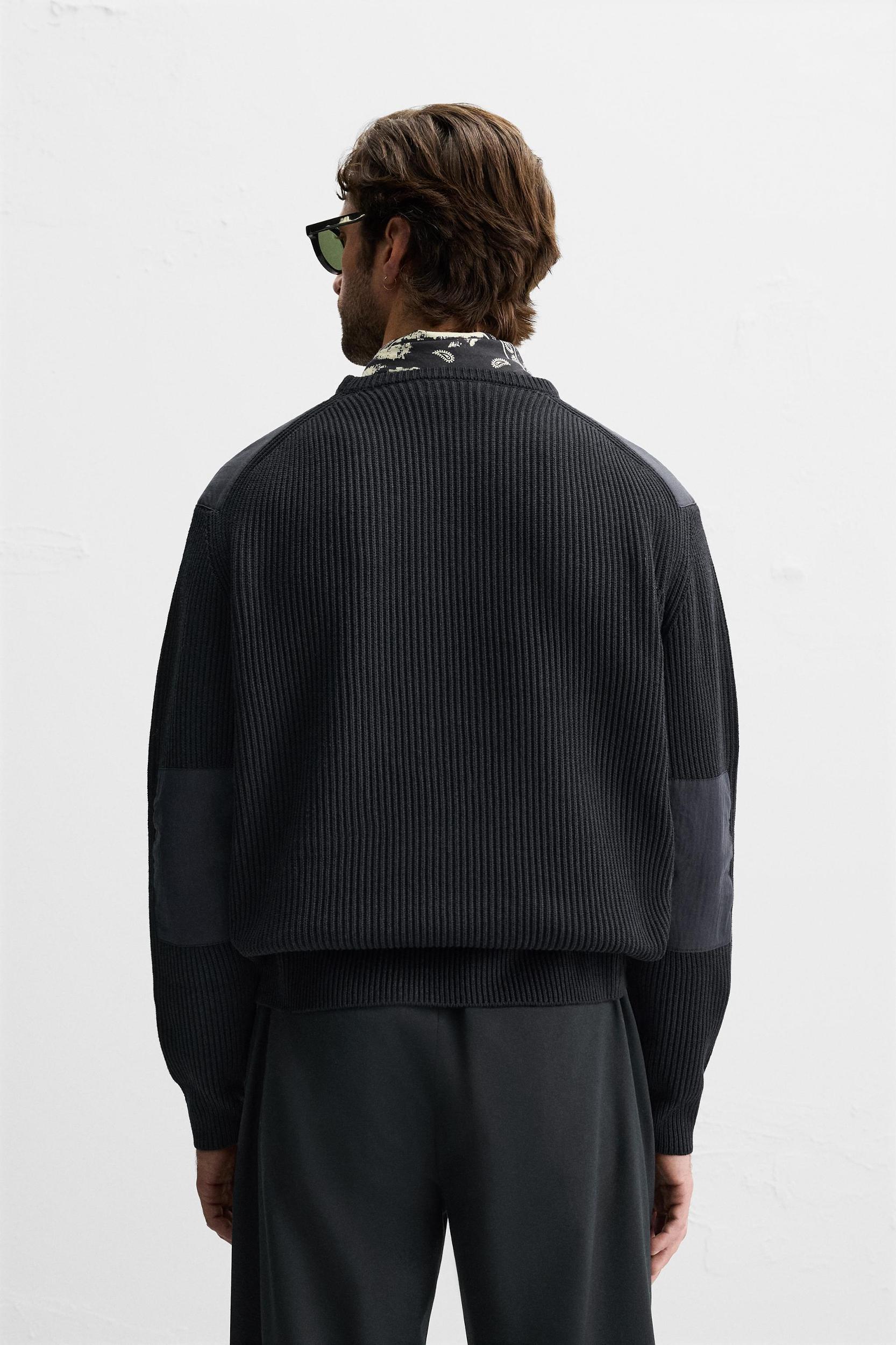 MATCHING PATCH SWEATER Product Image