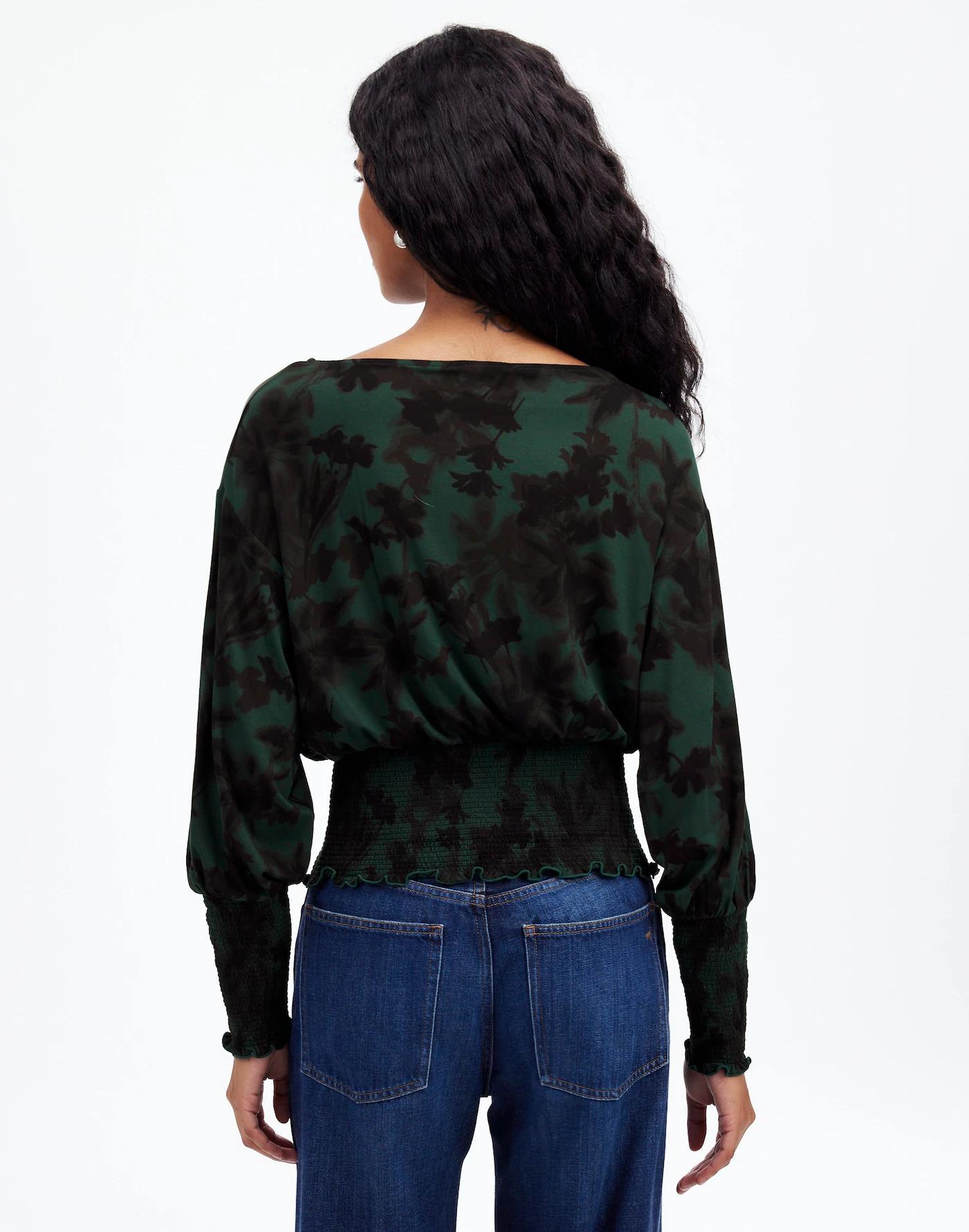 Cinched Long-Sleeve Top Product Image