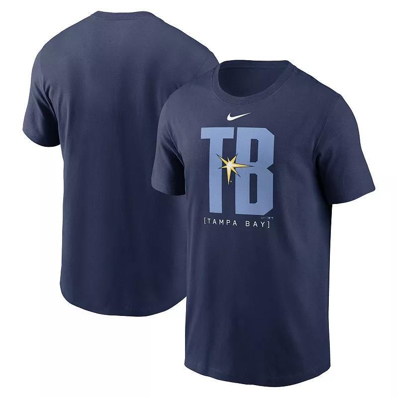 Mens Nike Tampa Bay Rays Scoreboard T-Shirt Blue Product Image