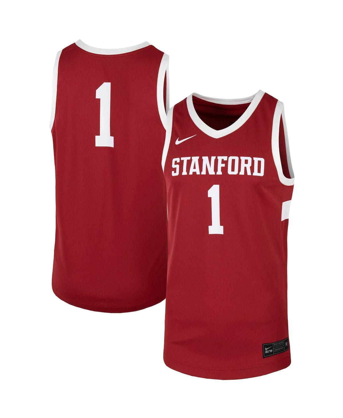 Mens Nike #1 Cardinal Stanford Cardinal Team Replica Basketball Jersey Product Image