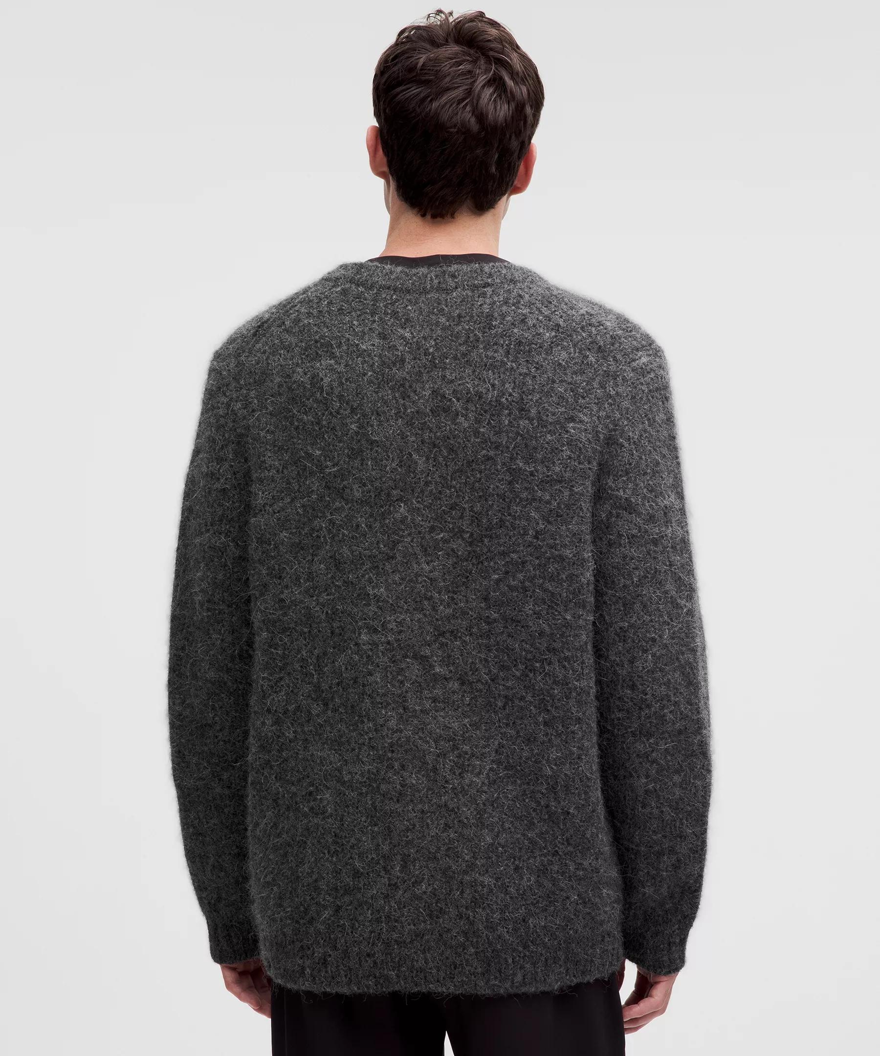 Men's Alpaca Wool-Blend V-Neck Sweater Product Image