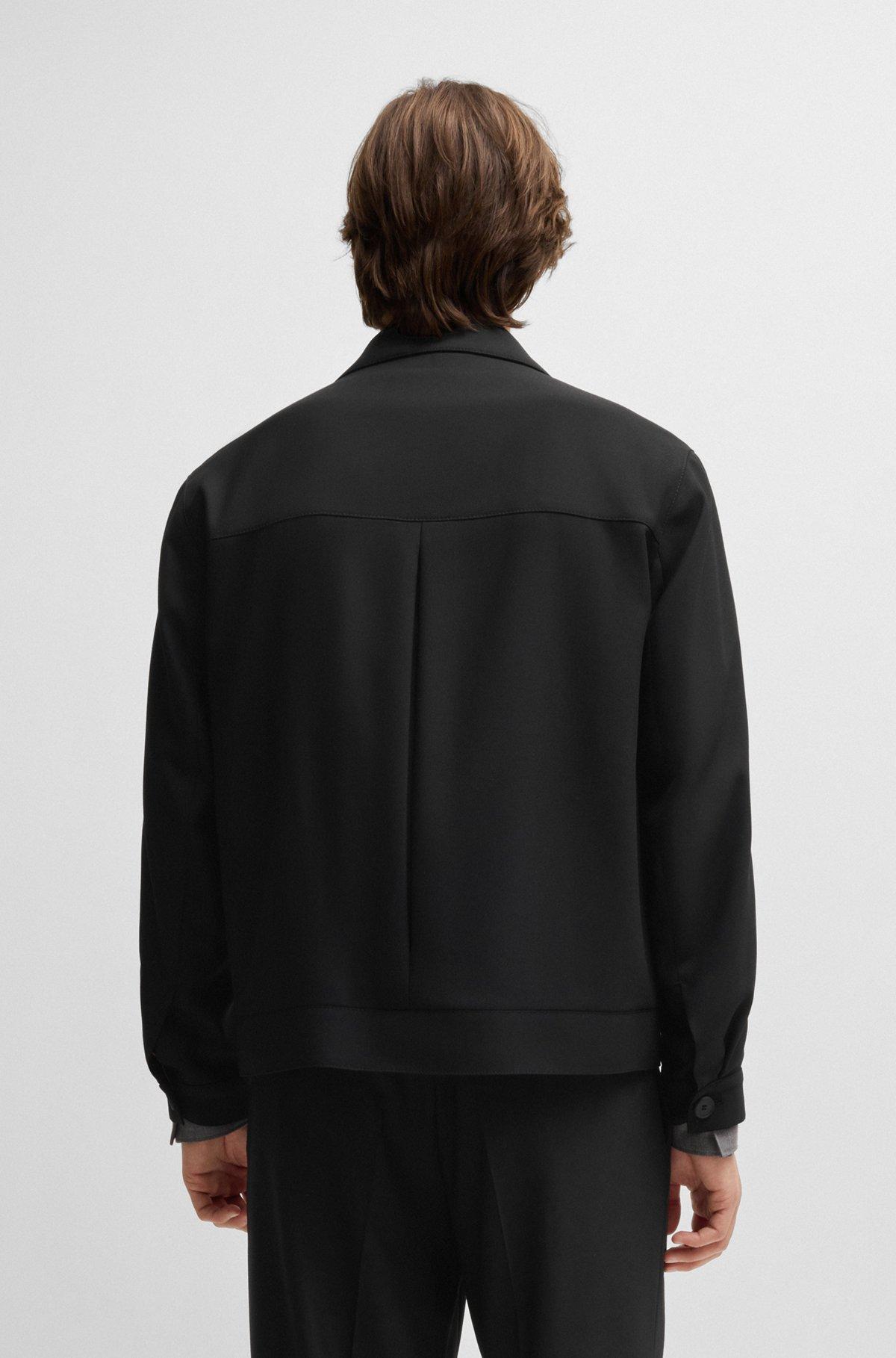 Modern-fit jacket in stretch twill Product Image