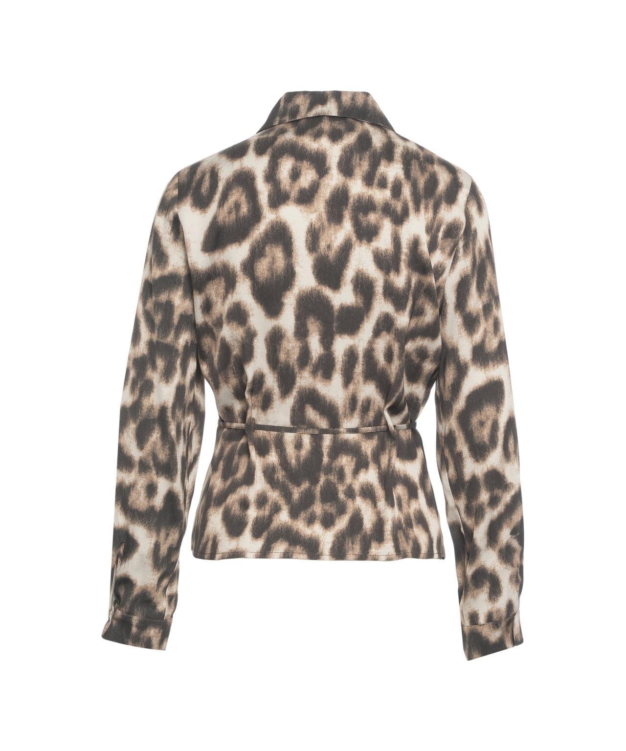 Blouse with animal print Product Image