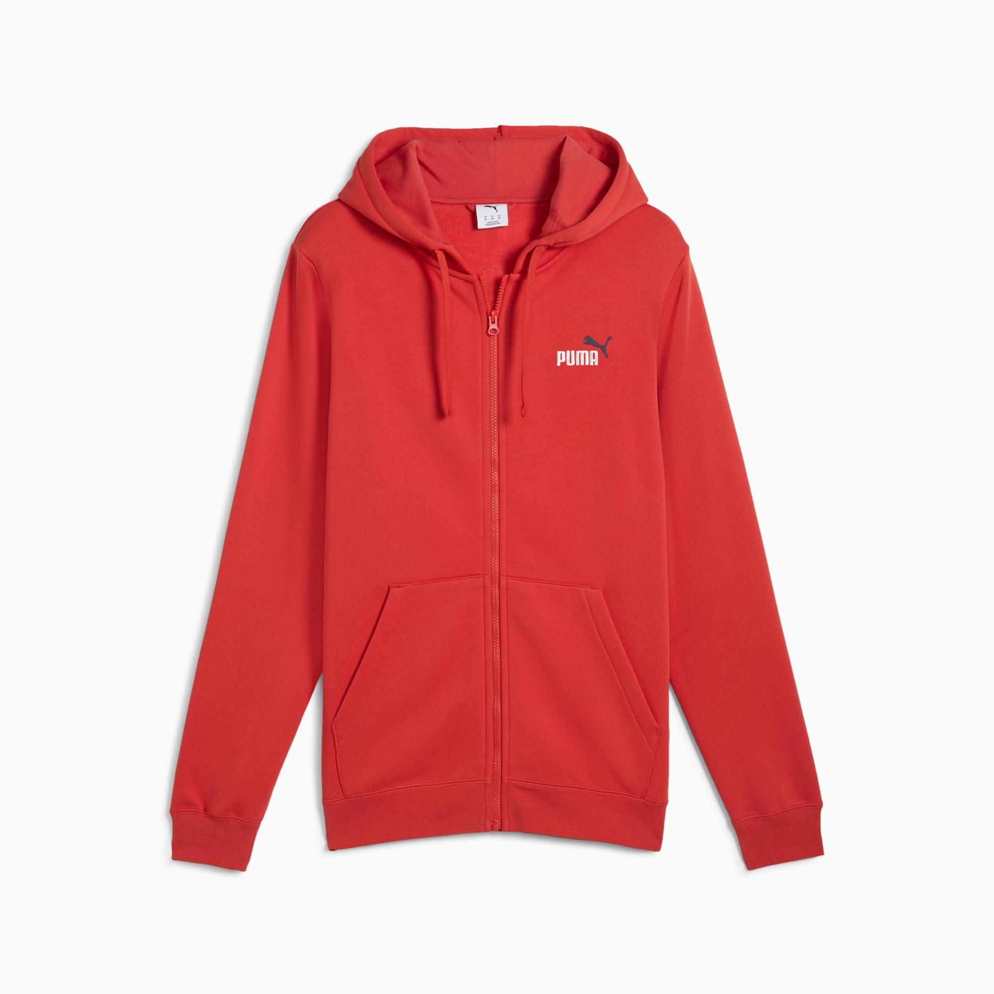 Essentials Small No. 1 Logo Men's Full-Zip Hoodie Product Image