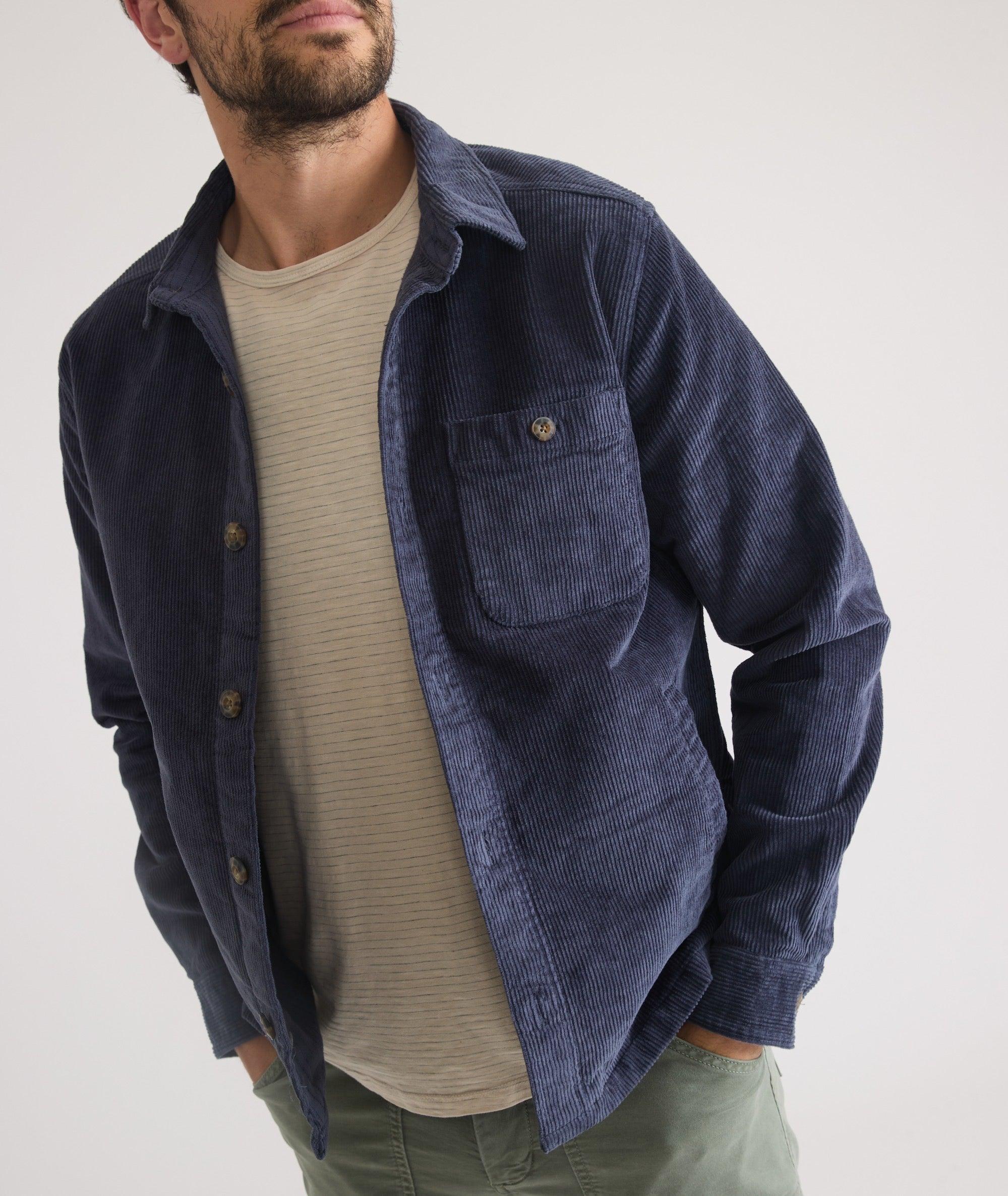 Max Stretch Corduroy Overshirt Product Image