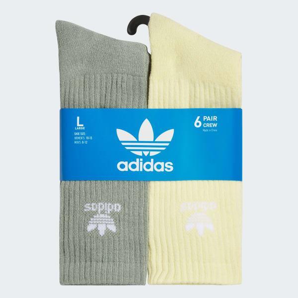 Trefoil Crew Socks 6 Pairs Product Image