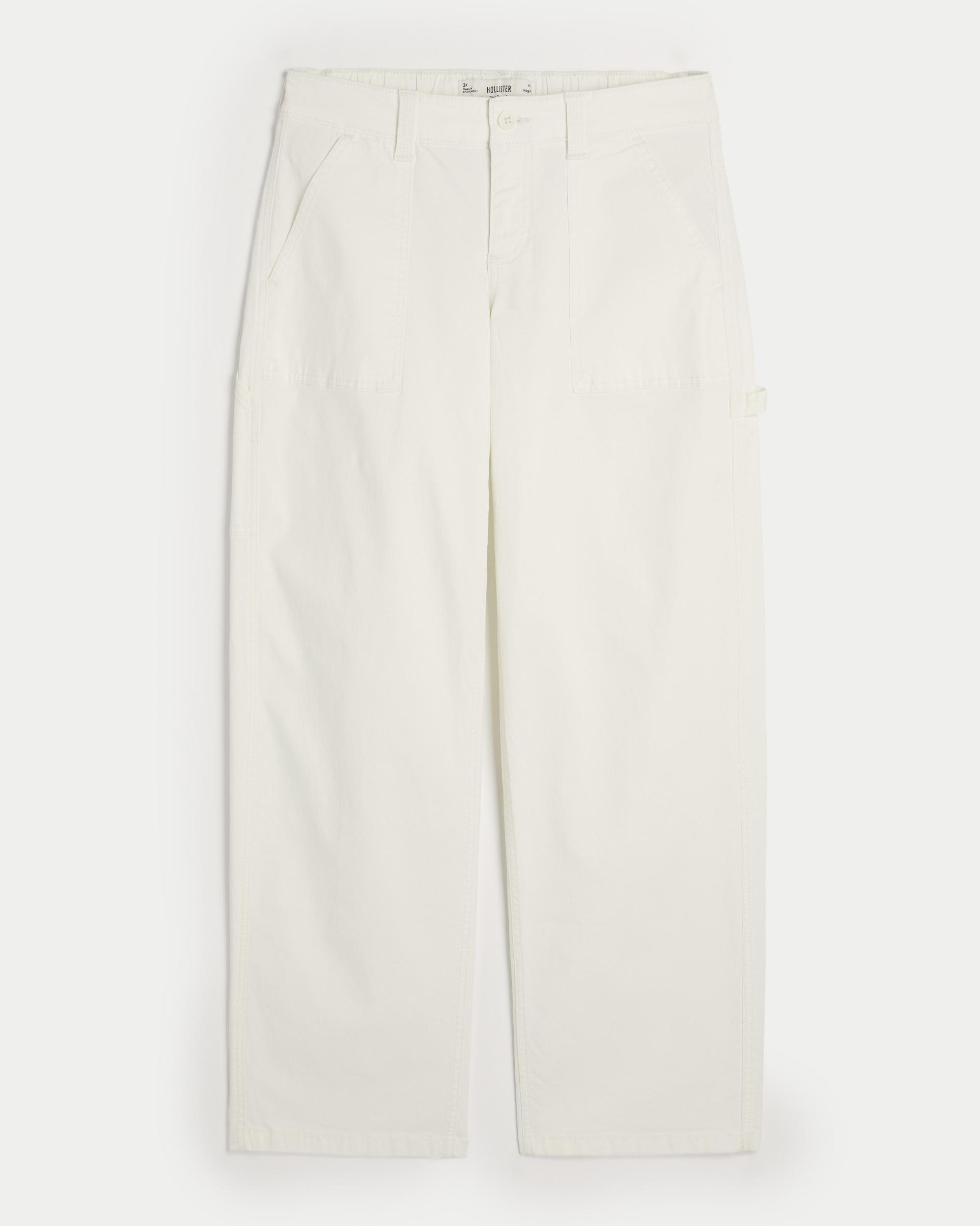 Low-Rise Tapered Baggy Carpenter Pants Product Image