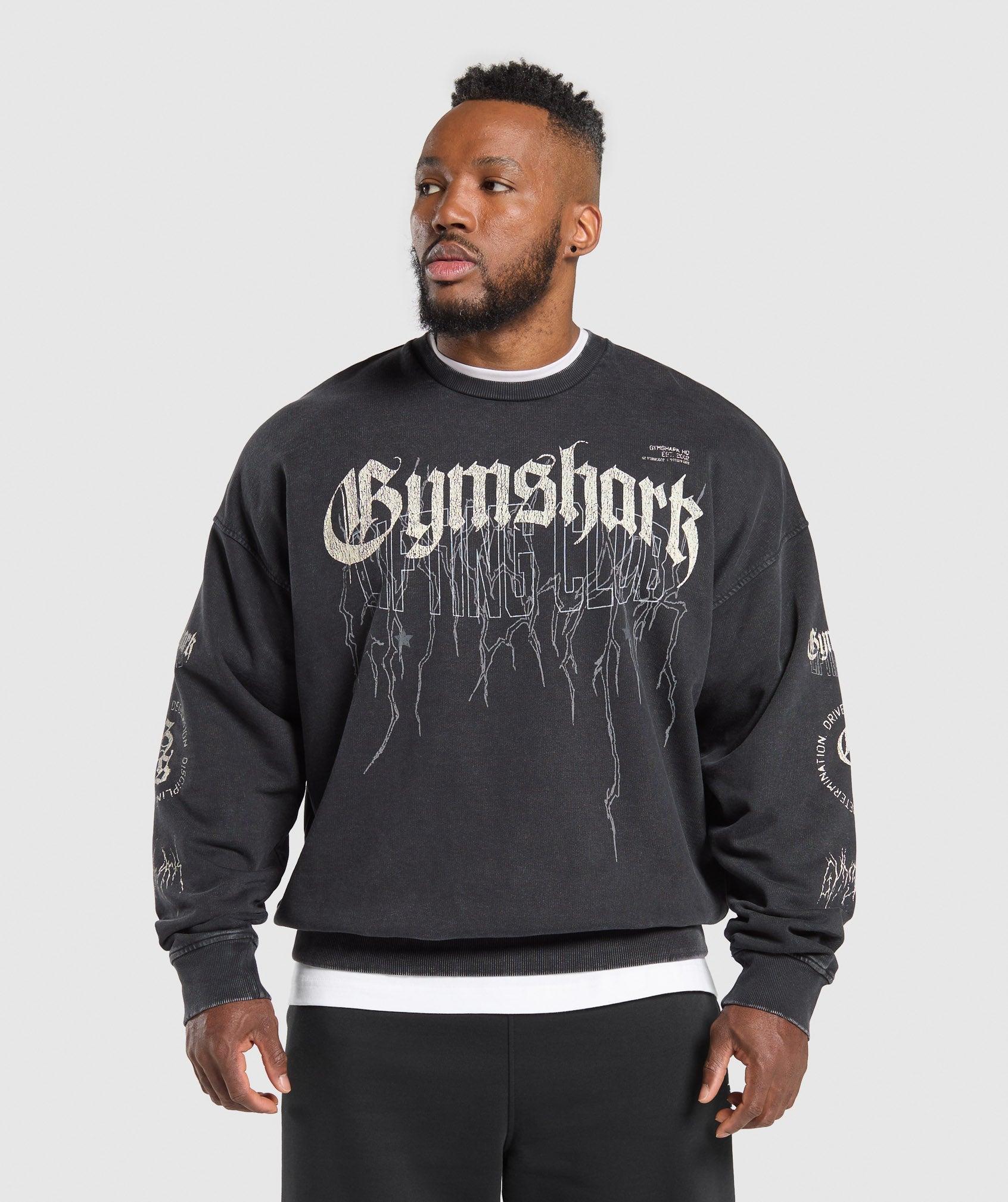 Distressed Graphic Crew Product Image