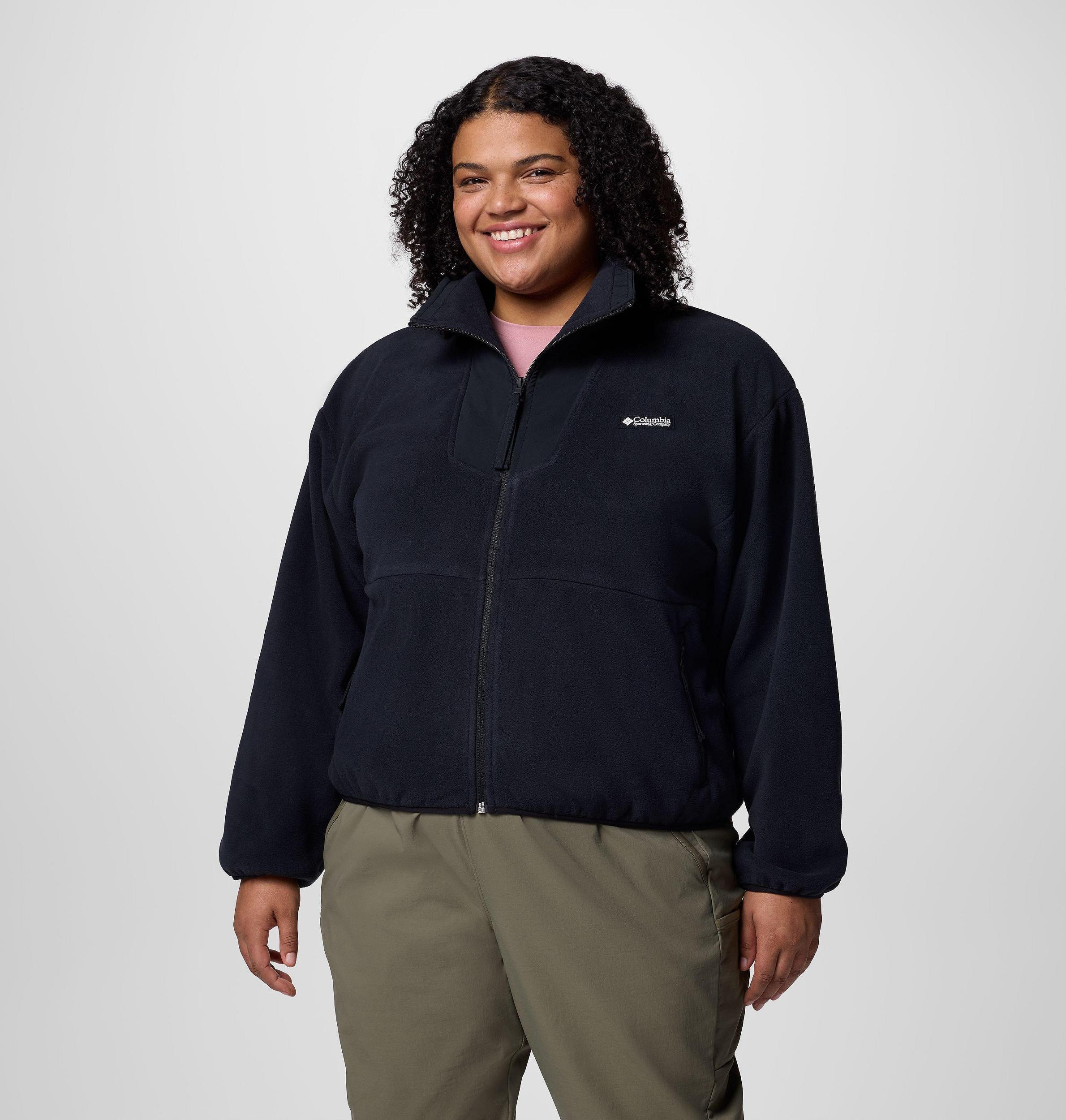 Columbia Womens Sequoia Grove Full Zip Fleece - Plus Size- Product Image