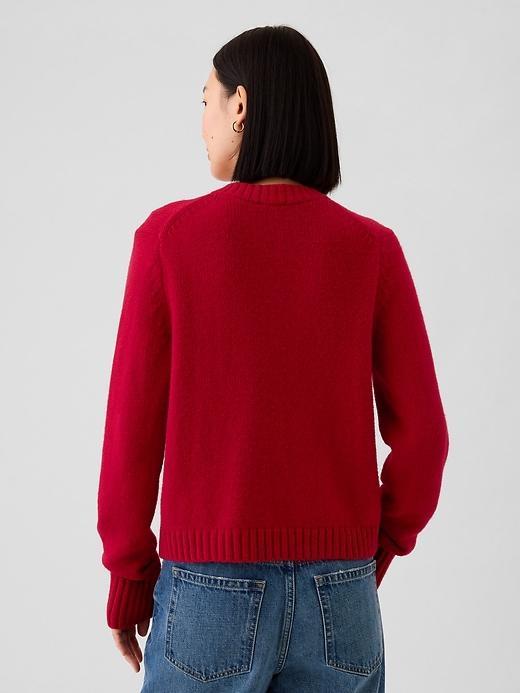 CashSoft Cropped Cardigan Product Image