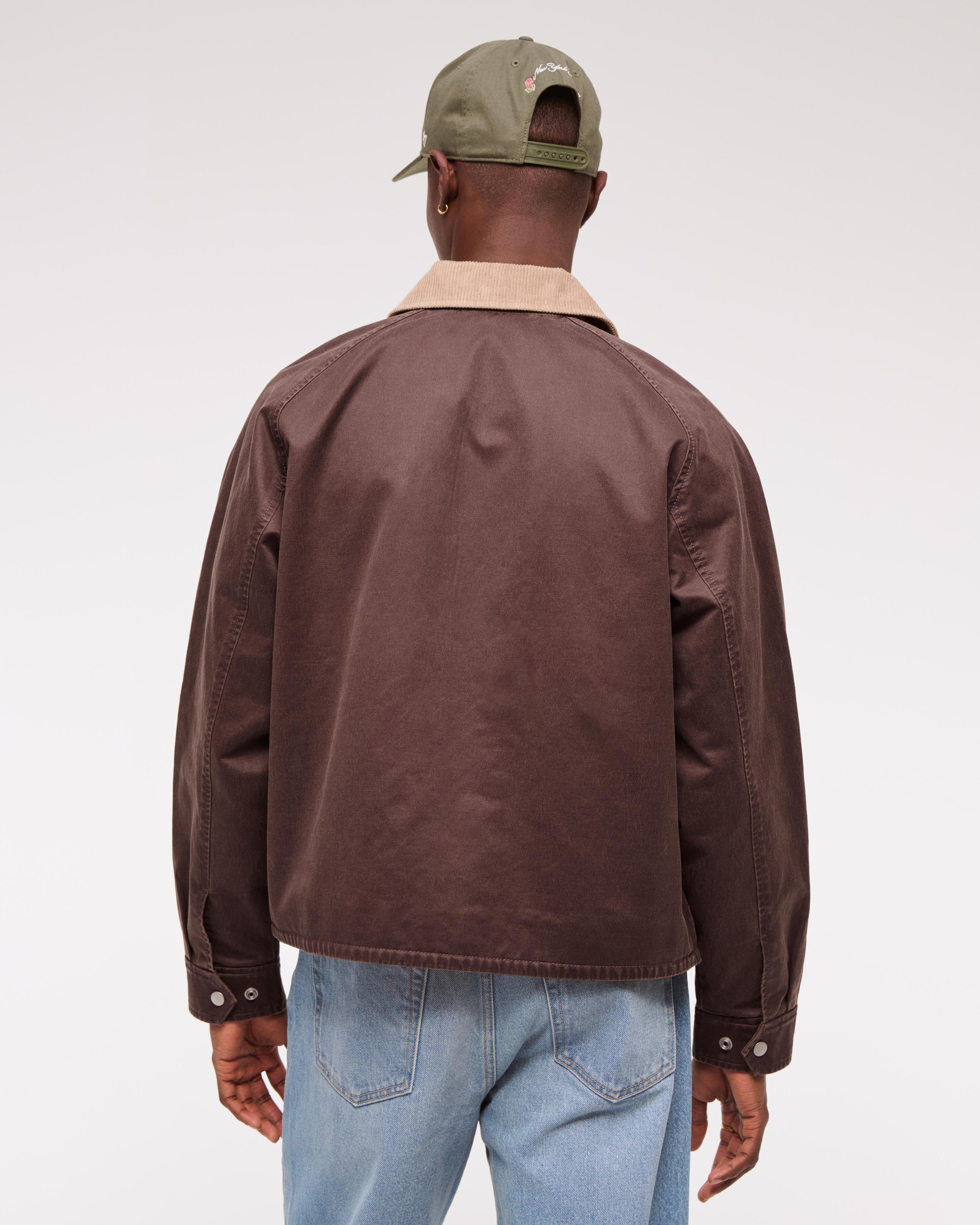 Lightweight Cropped Barn Jacket Product Image