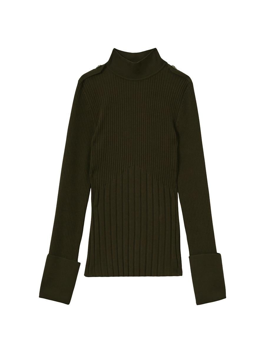 Womens Vienne Mock Turtleneck Sweater Product Image