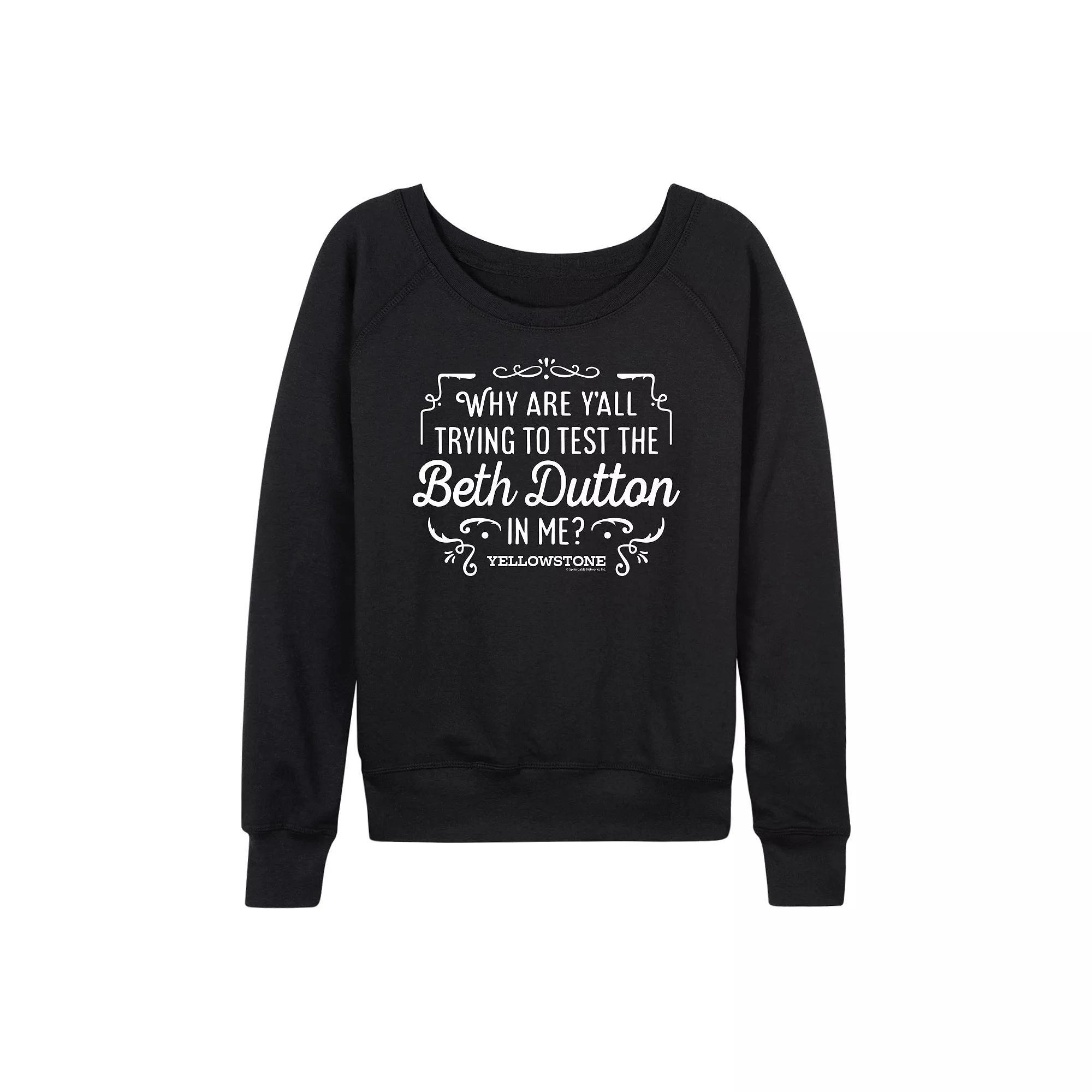 Women's Made To Lounge French Terry Long Sleeve Tee,  Product Image