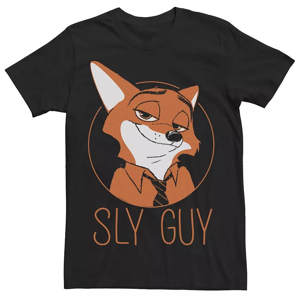 Disney's Zootopia Nick Wilde Sly Guy Men's Fox Tee,  Product Image